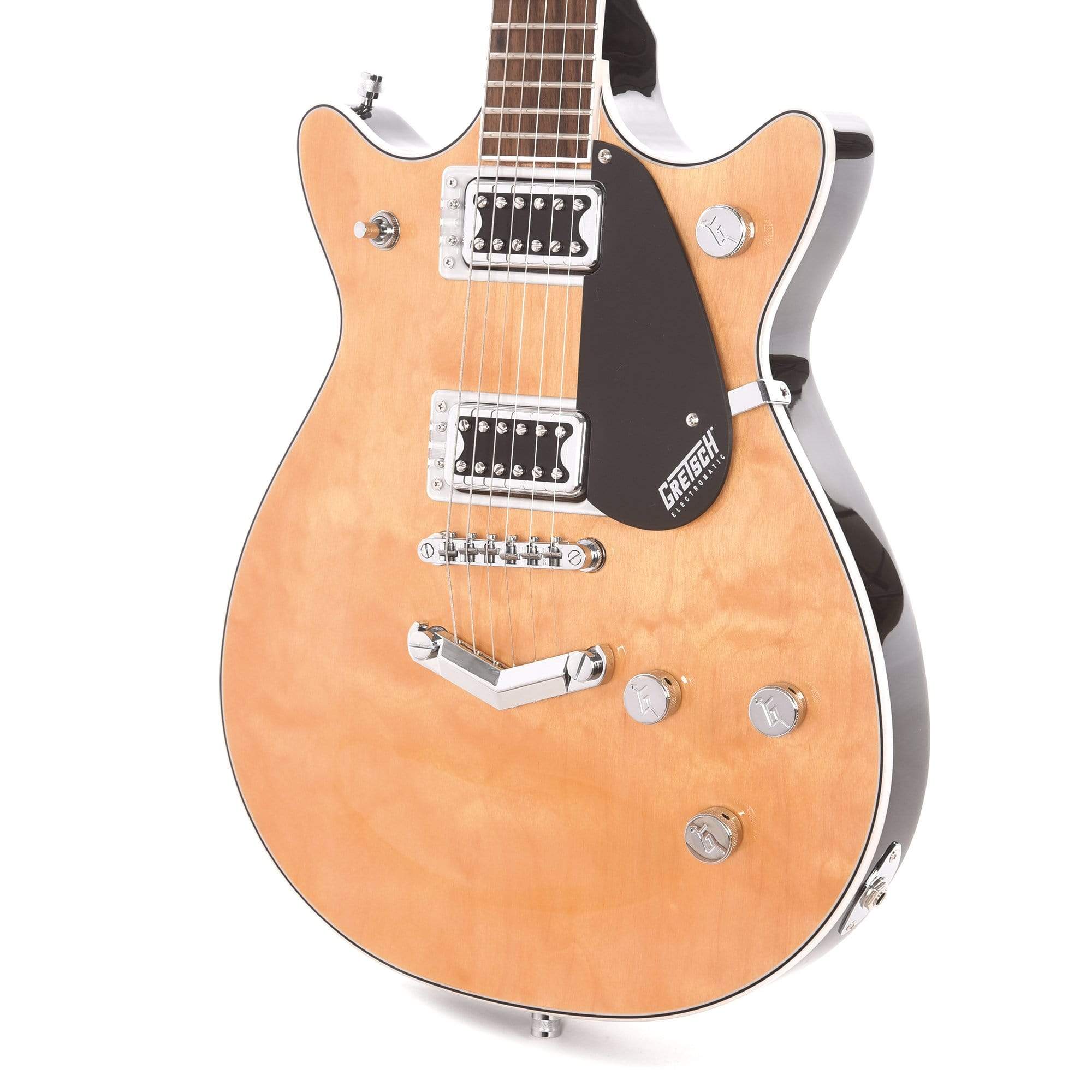 Gretsch G5222 Electromatic Double Jet BT Aged Natural w/V-Stoptail Electric Guitars / Solid Body