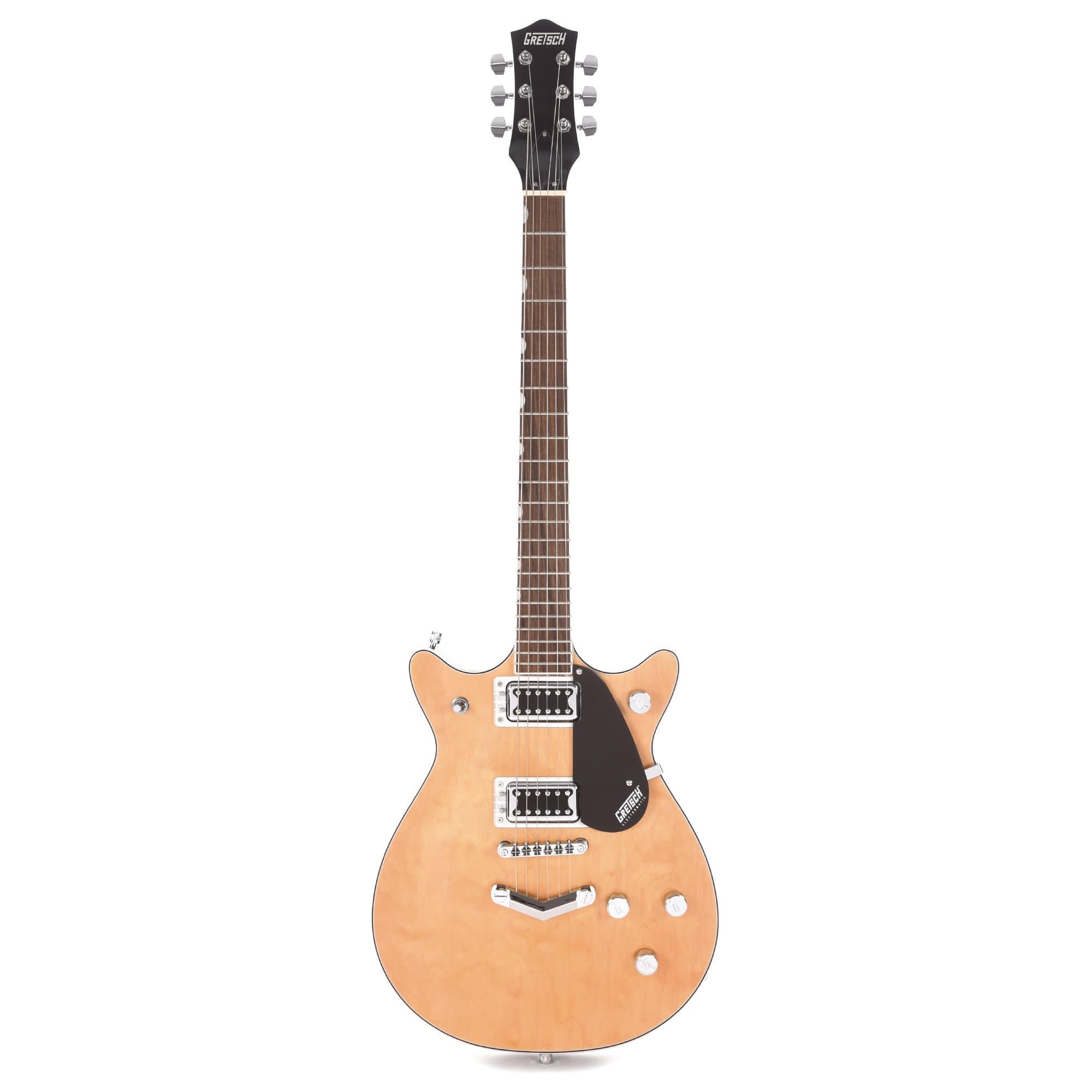 Gretsch G5222 Electromatic Double Jet BT Aged Natural w/V-Stoptail Electric Guitars / Solid Body