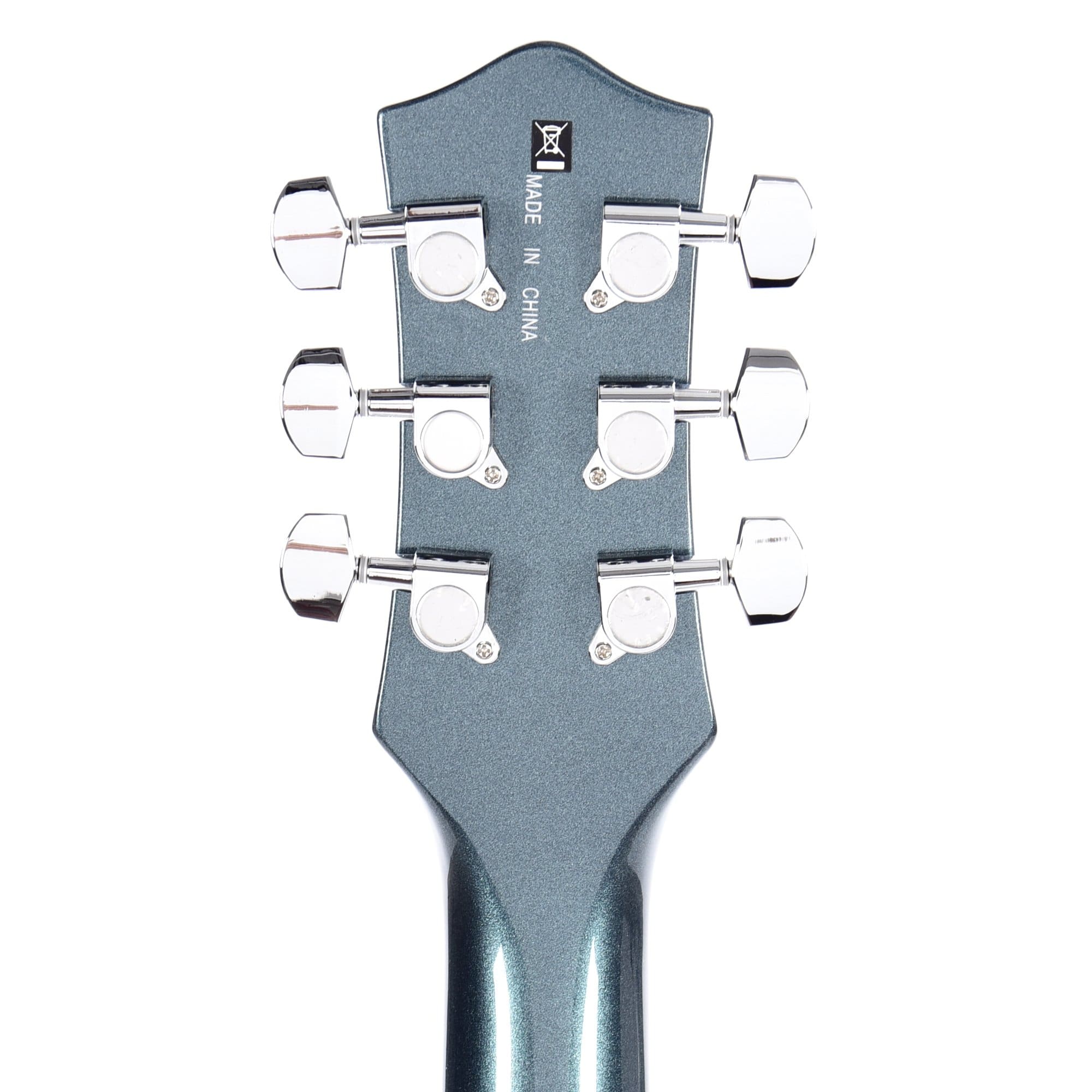 Gretsch G5222 Electromatic Double Jet BT Jade Grey Metallic w/V-Stoptail Electric Guitars / Solid Body