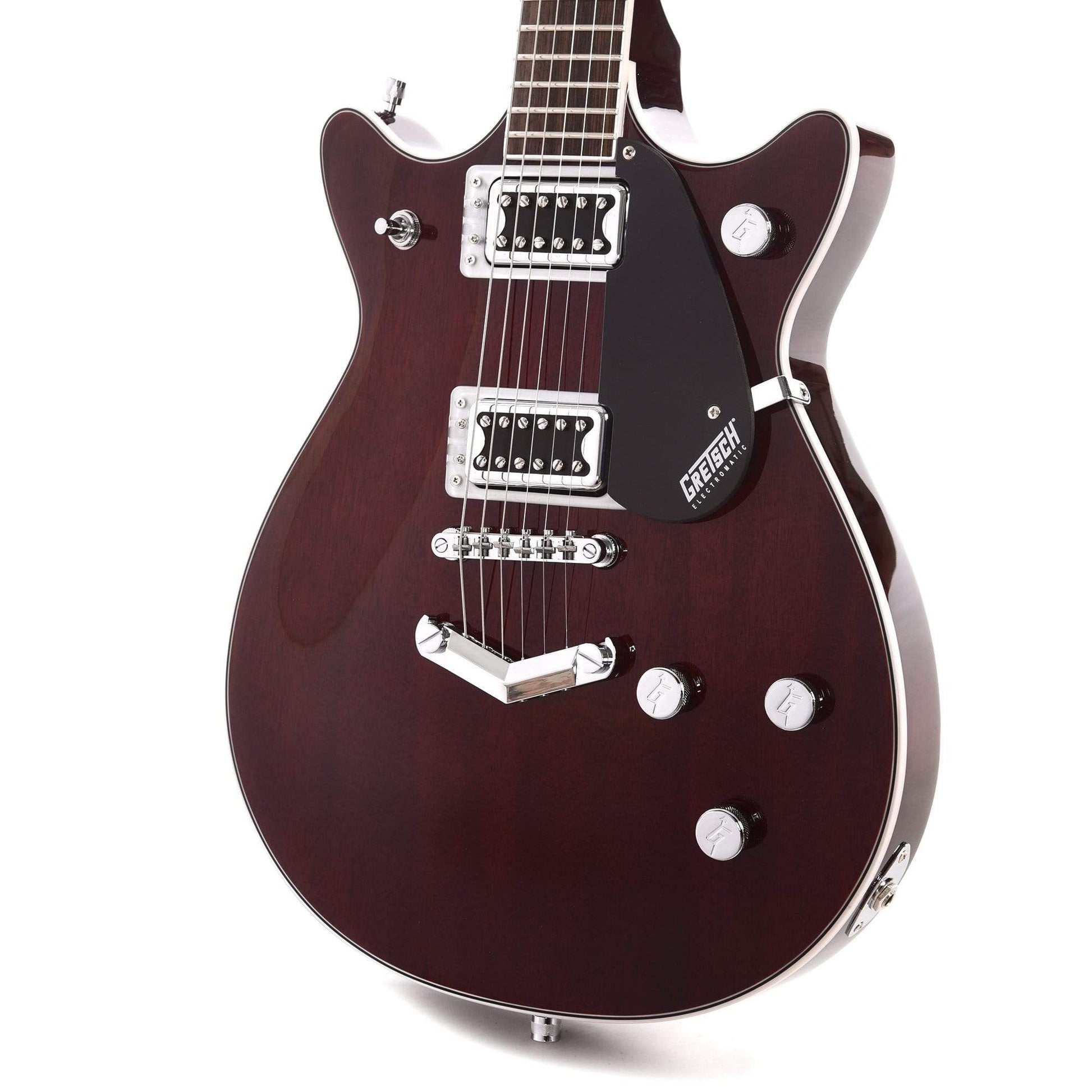 Gretsch G5222 Electromatic Double Jet BT Walnut Stain w/V-Stoptail Electric Guitars / Solid Body