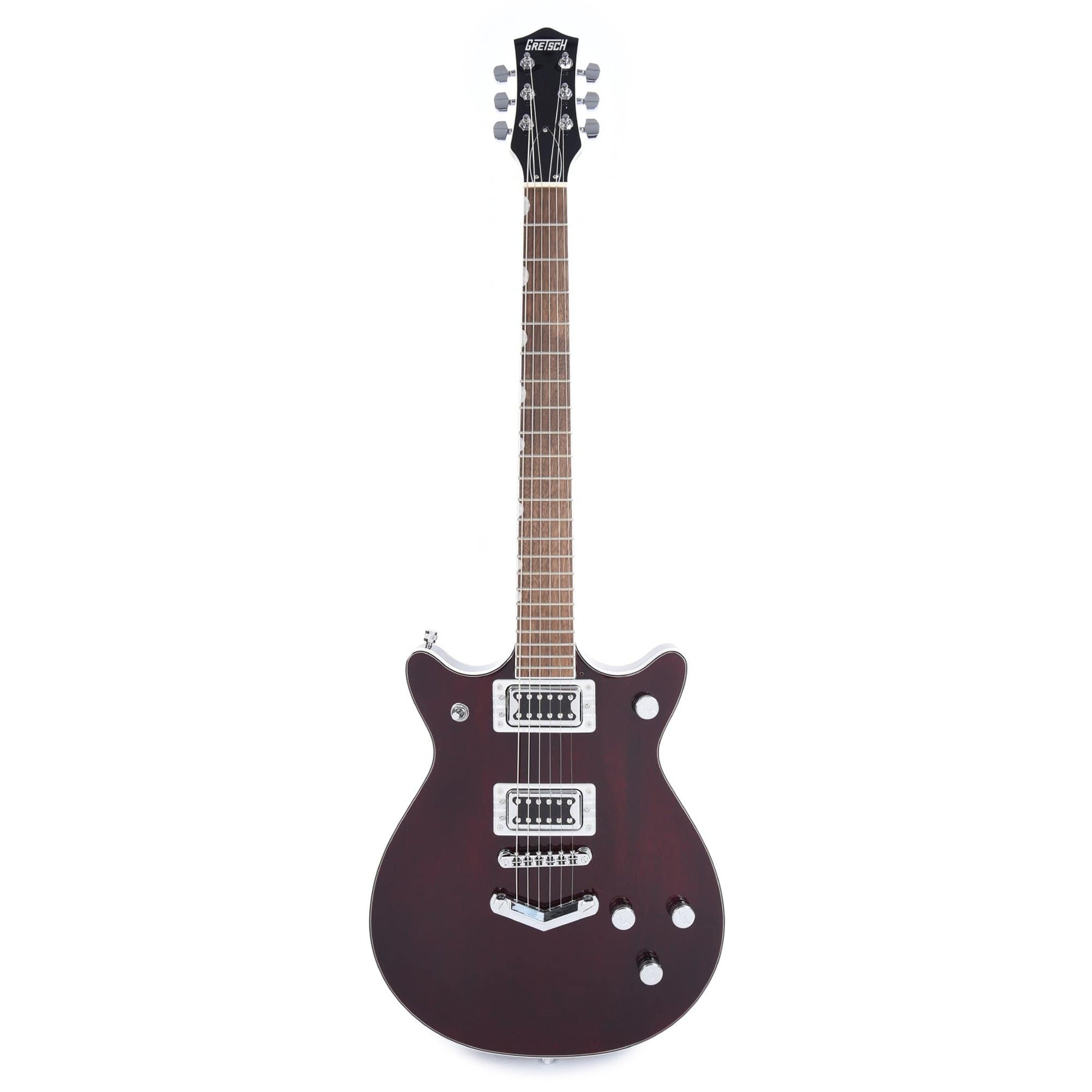 Gretsch G5222 Electromatic Double Jet BT Walnut Stain w/V-Stoptail Electric Guitars / Solid Body