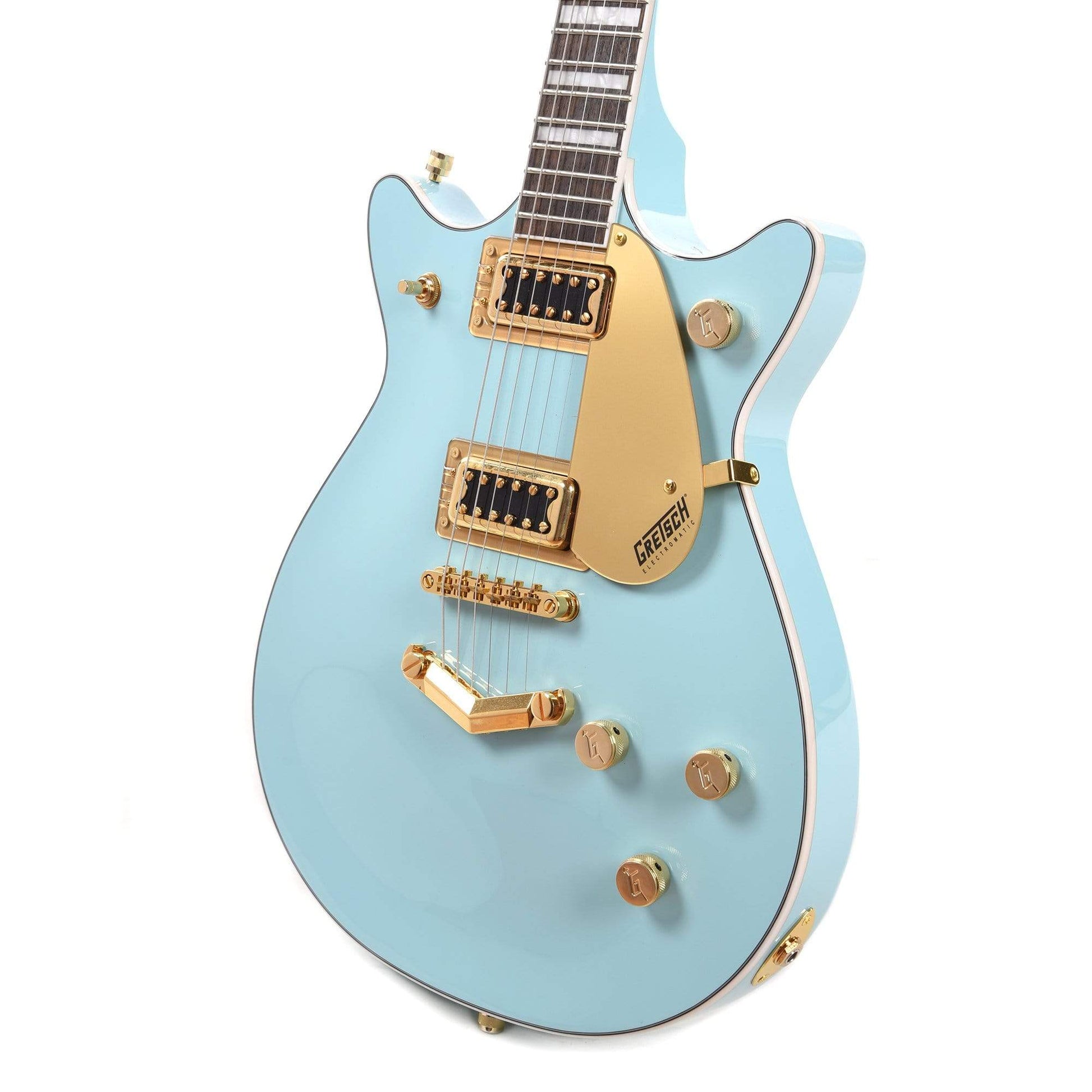 Gretsch G5232 Electromatic Double Jet FT Daphne Blue w/Gold Hardware Electric Guitars / Solid Body