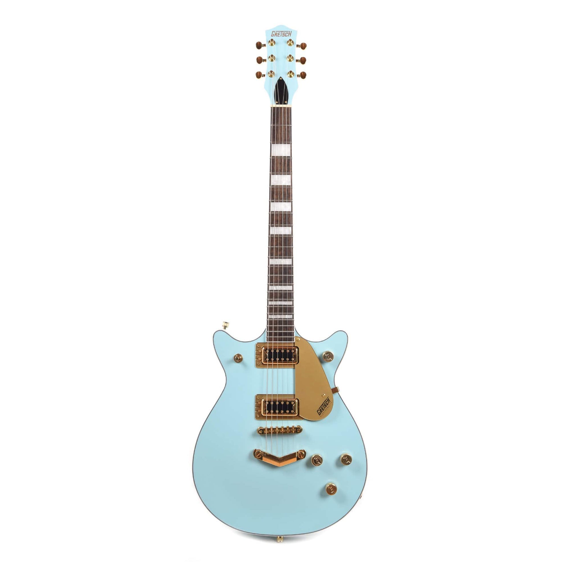 Gretsch G5232 Electromatic Double Jet FT Daphne Blue w/Gold Hardware Electric Guitars / Solid Body