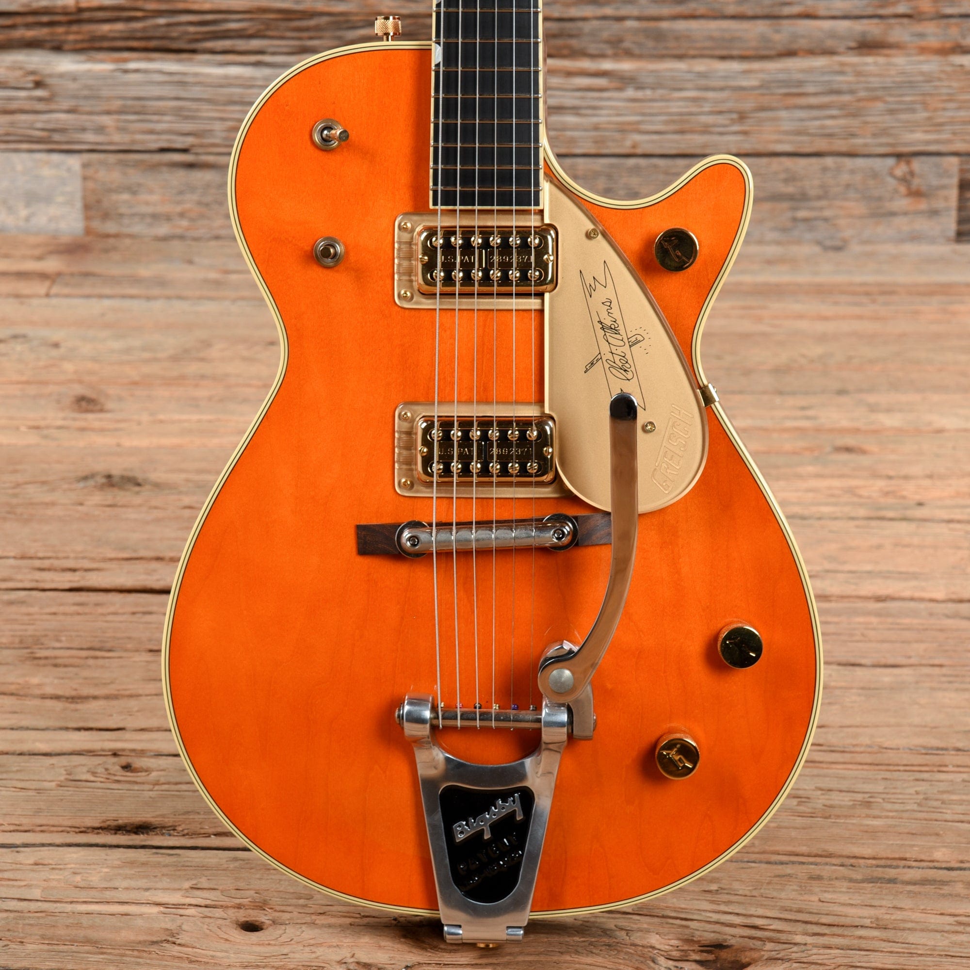 Gretsch G6121-1959 Chet Atkins Solid Body Orange 2007 Electric Guitars / Solid Body