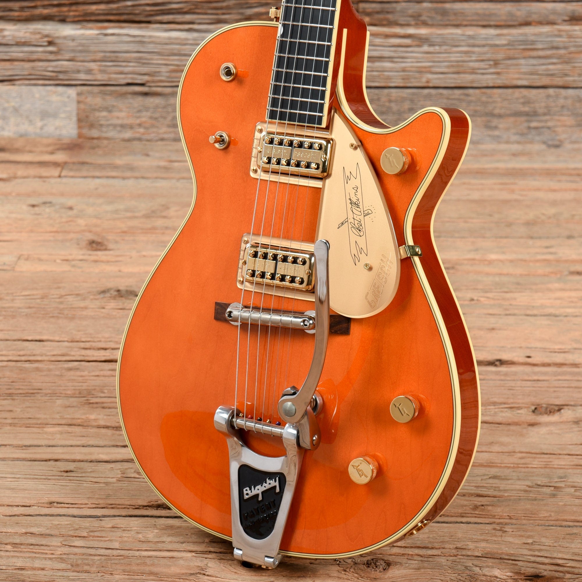 Gretsch G6121-1959 Chet Atkins Solid Body Orange 2007 Electric Guitars / Solid Body