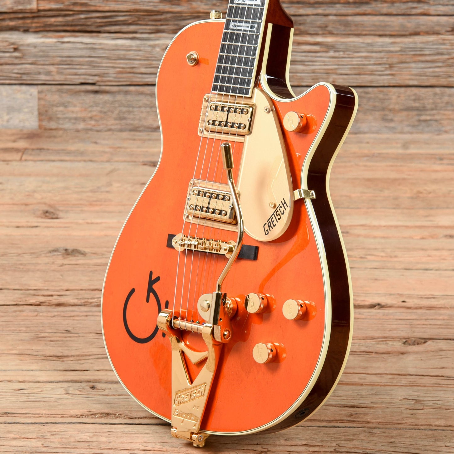 Gretsch G6121 Roundup Orange 1989 Electric Guitars / Solid Body