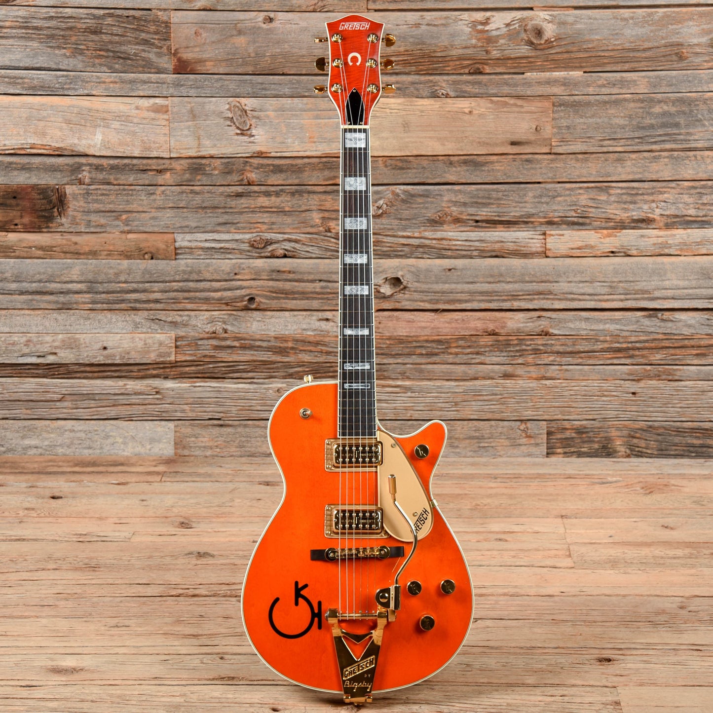 Gretsch G6121 Roundup Orange 1989 Electric Guitars / Solid Body