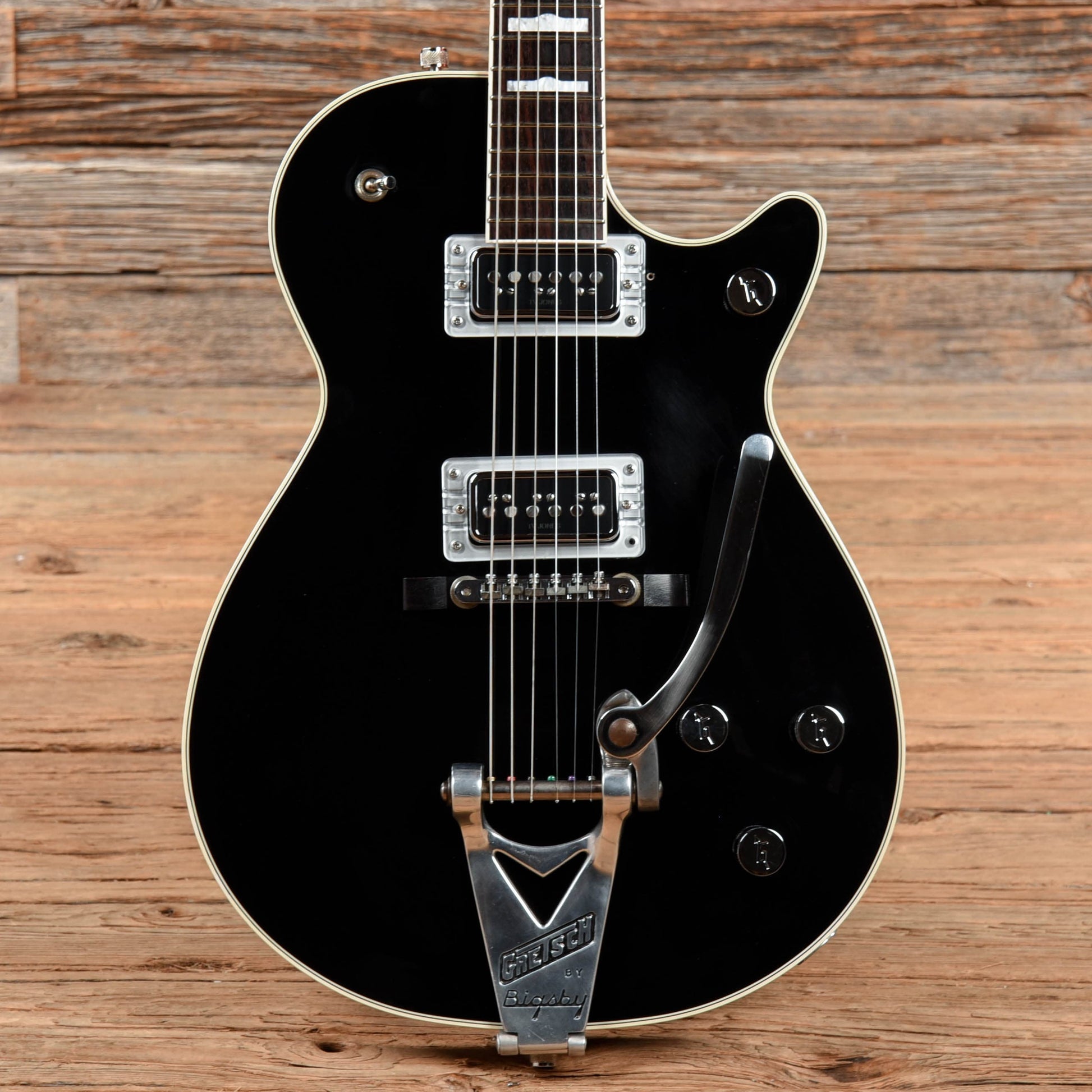 Gretsch G6128T-1957 Duo Jet with Bigsby Black 2005 Electric Guitars / Solid Body