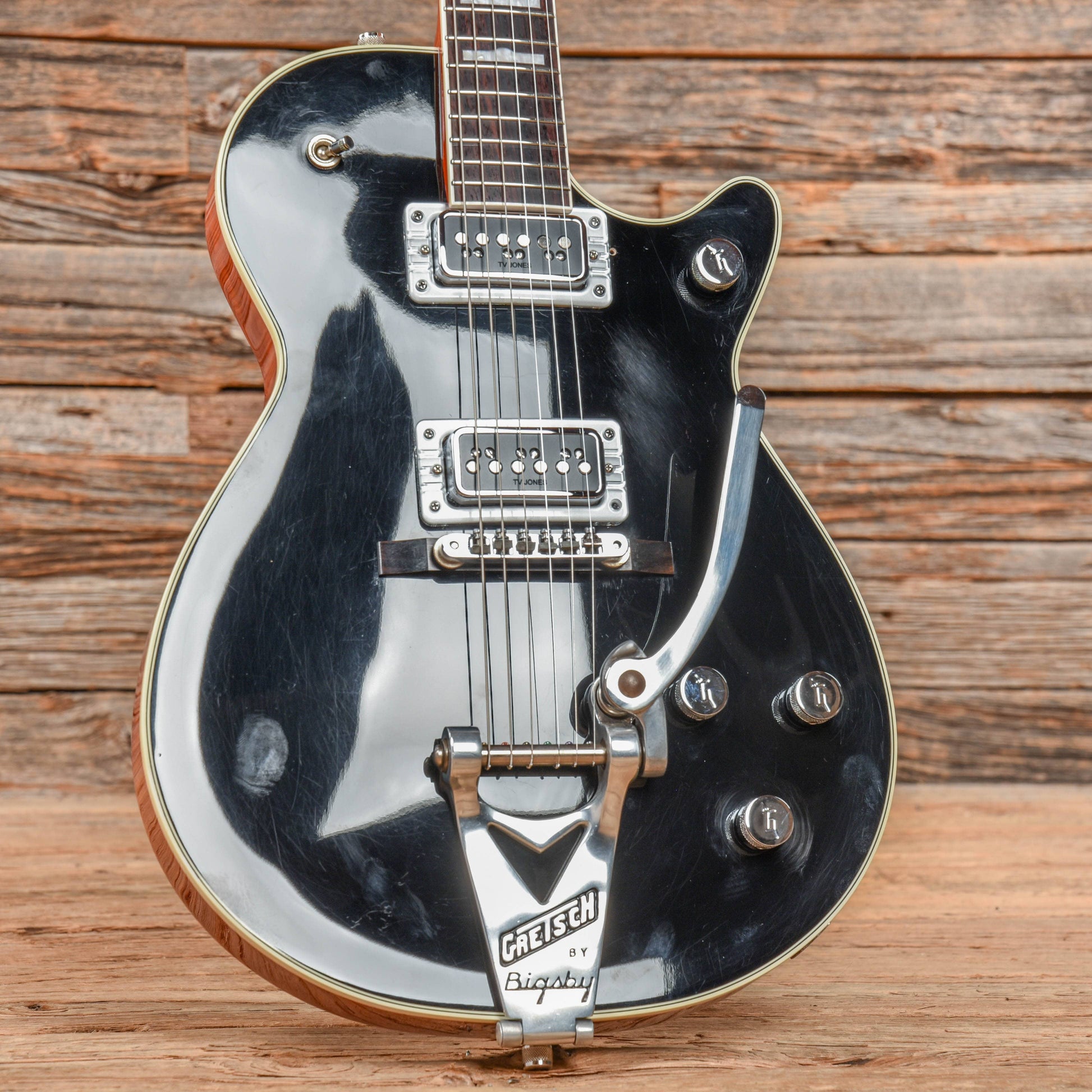 Gretsch G6128T-1957 Duo Jet with Bigsby Black 2005 Electric Guitars / Solid Body