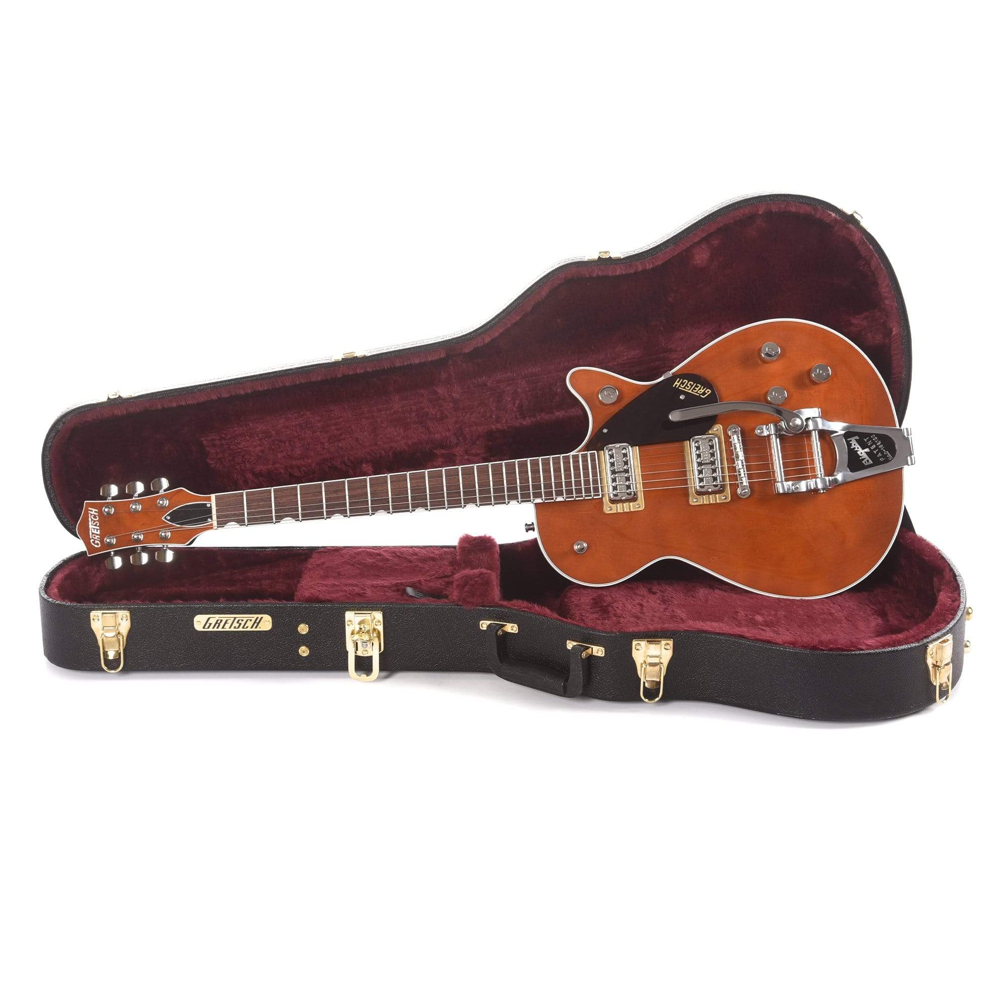 Gretsch G6128T Players Edition Jet FT Roundup Orange w/Bigsby Electric Guitars / Solid Body