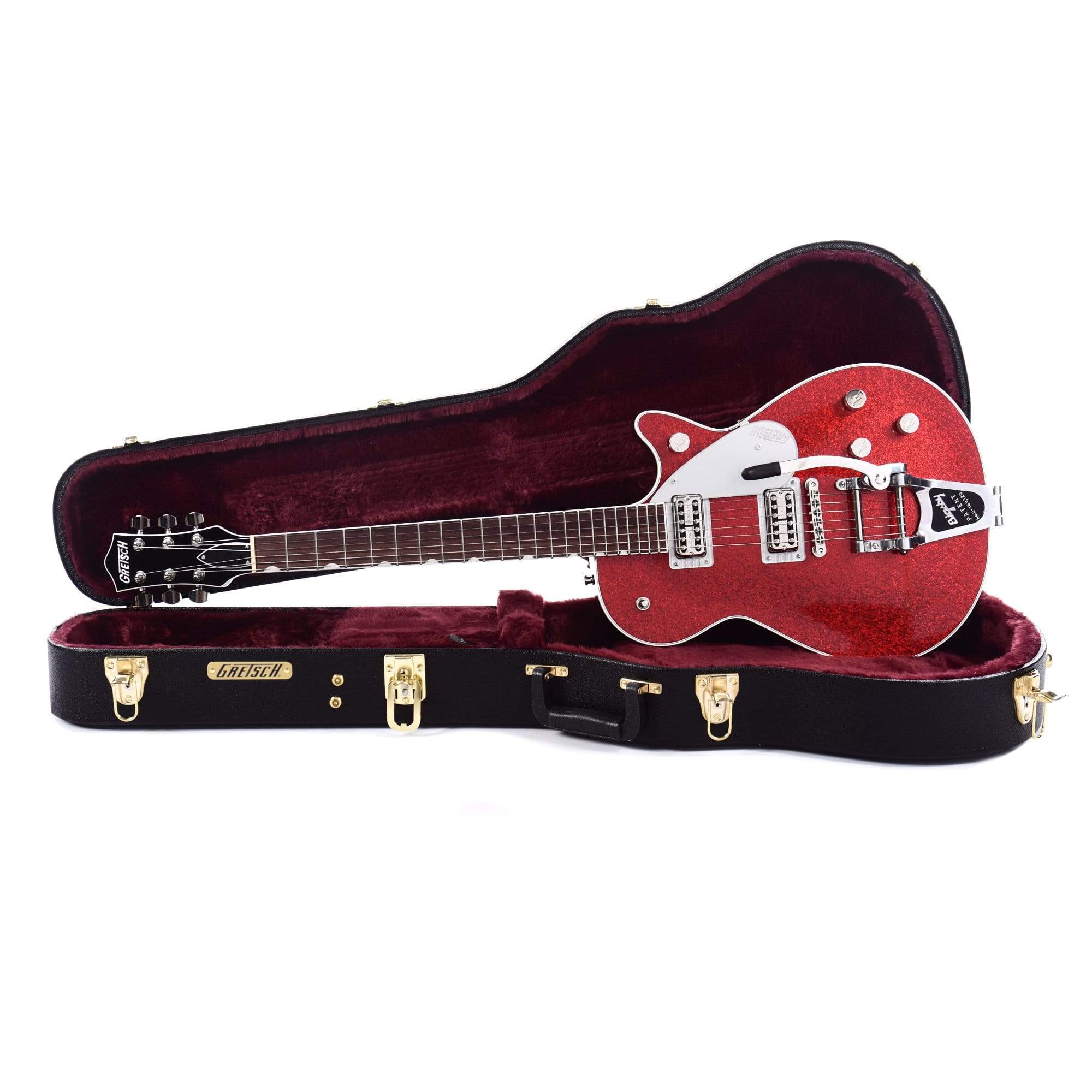 Gretsch G6129T Players Edition Jet FT Red Sparkle w/Bigsby Electric Guitars / Solid Body