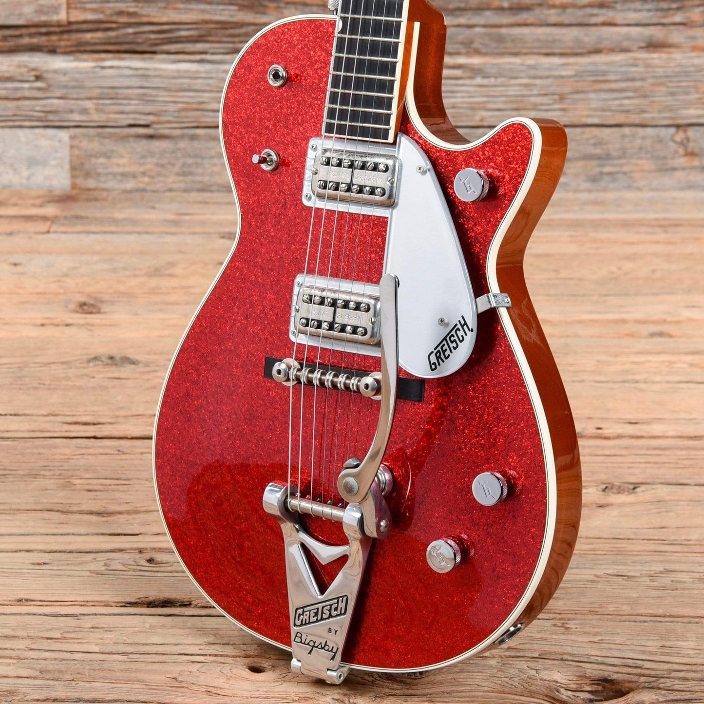 Gretsch G6129T Sparkle Jet Red Sparkle 2004 Electric Guitars / Solid Body