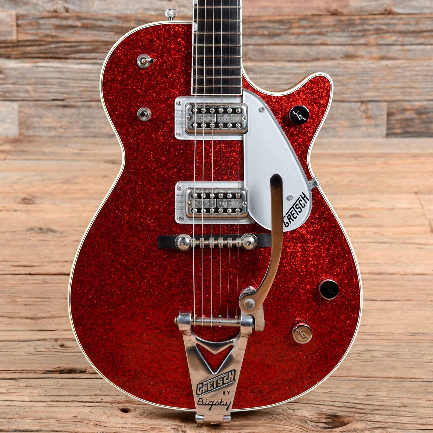 Gretsch G6129T Sparkle Jet Red Sparkle 2004 Electric Guitars / Solid Body