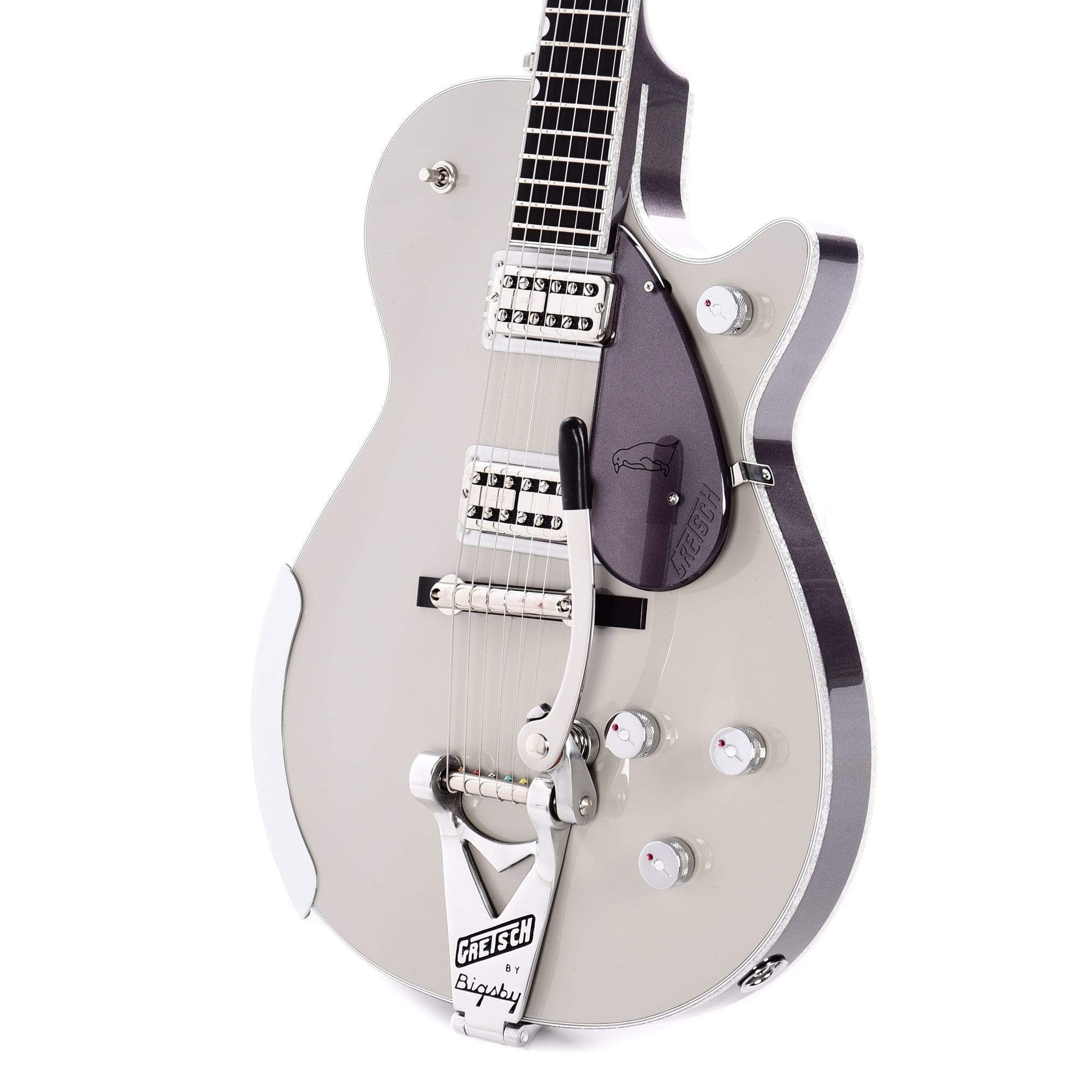 Gretsch G6134T-LTD Limited Edition Penguin Two-Tone Smoke Gray Violet Metallic Electric Guitars / Solid Body