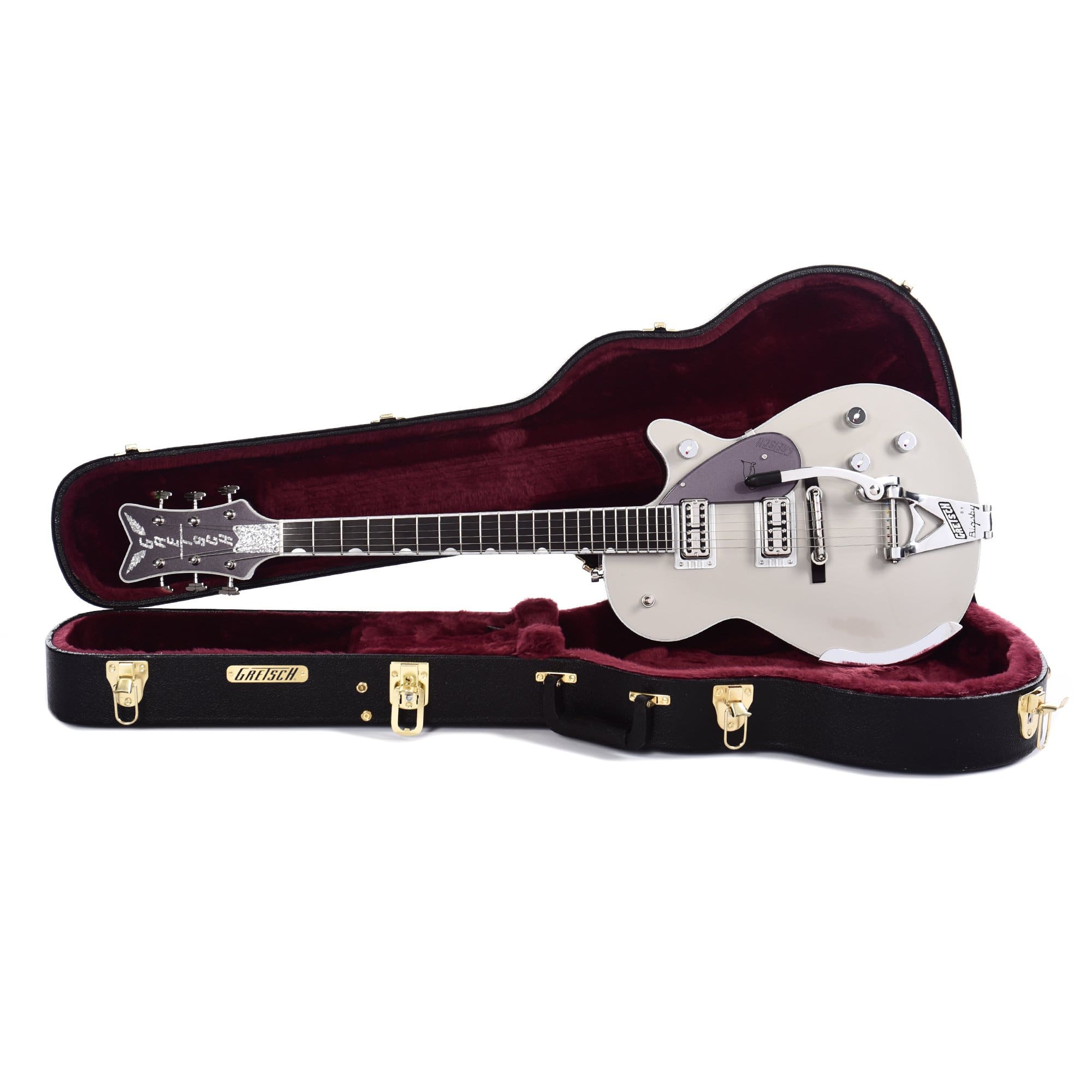 Gretsch G6134T-LTD Limited Edition Penguin Two-Tone Smoke Gray Violet Metallic Electric Guitars / Solid Body