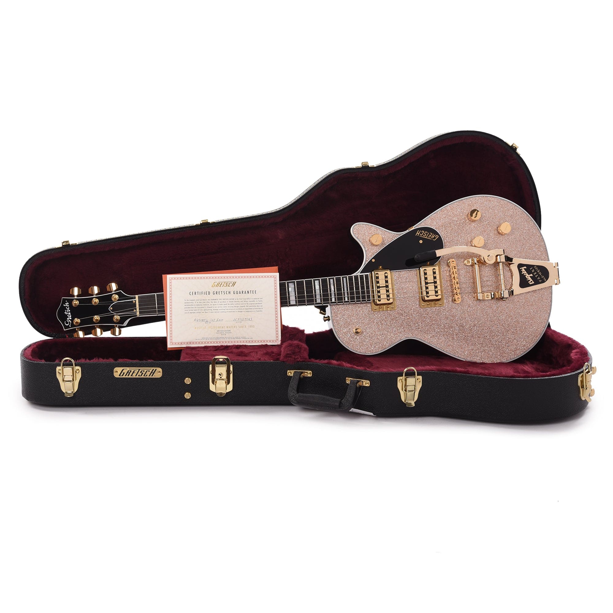 Gretsch G6229TG Limited Players Edition Sparkle Jet BT Champagne Sparkle w/Bigsby Electric Guitars / Solid Body