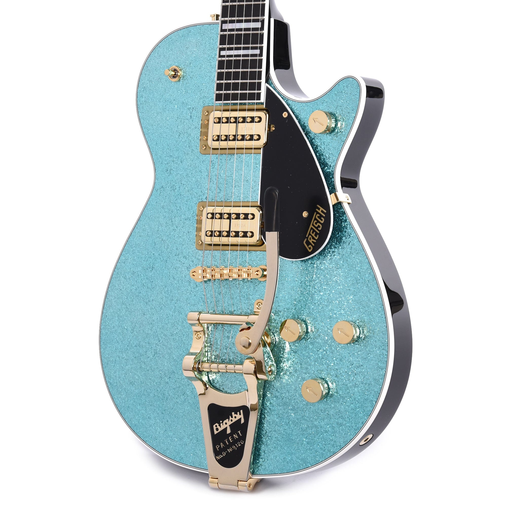 Gretsch G6229TG Limited Players Edition Sparkle Jet BT Ocean Turquoise Sparkle w/Bigsby Electric Guitars / Solid Body