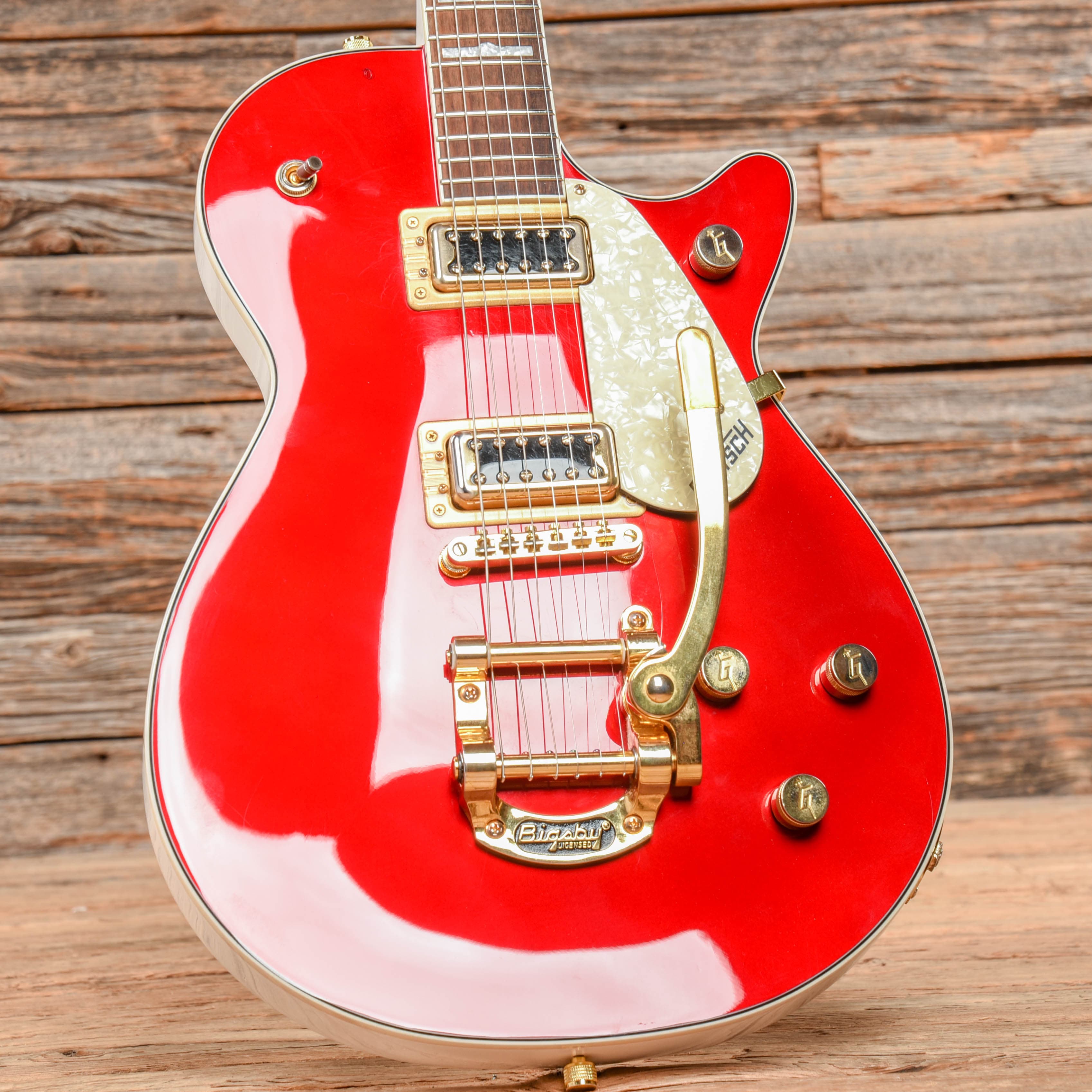 Gretsch Limited Edition Electromatic G5434TG Pro Jet Candy Apple Red 2 –  Chicago Music Exchange