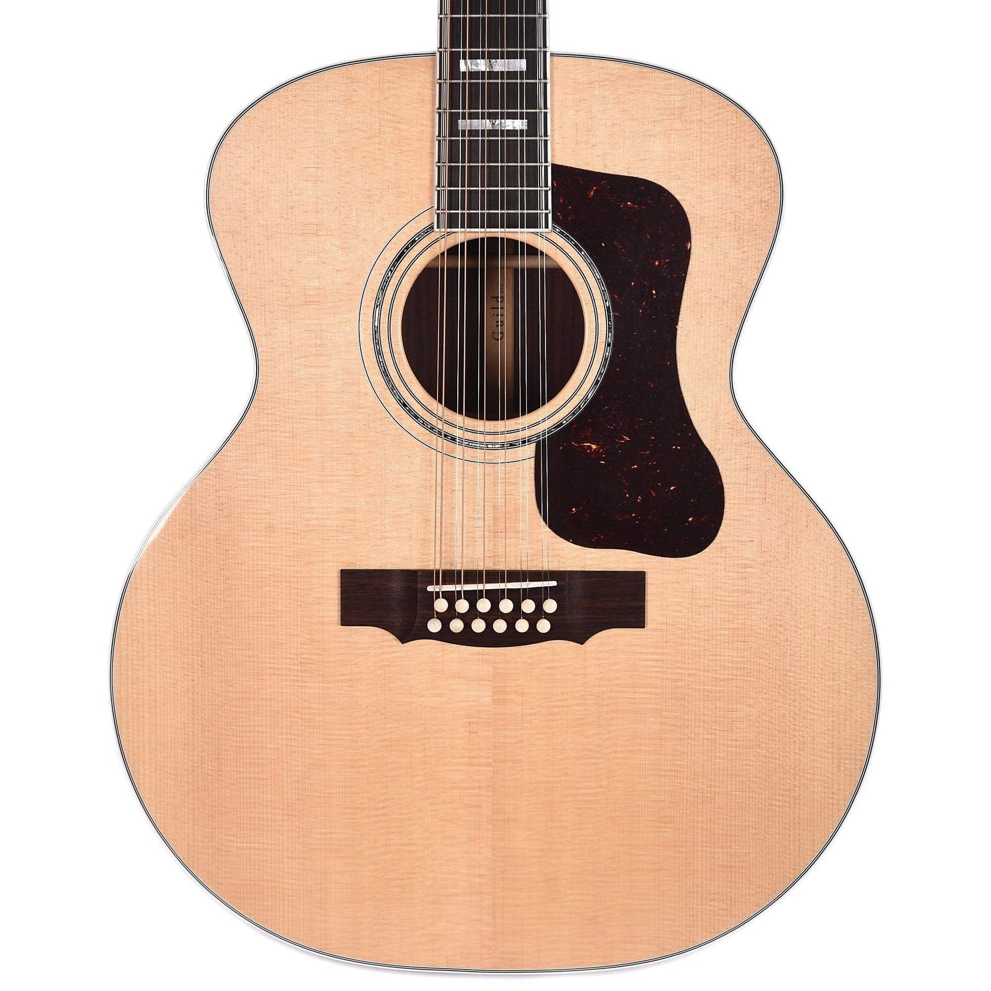 Guild F-512 12-String Acoustic Sitka/Rosewood Natural Acoustic Guitars / 12-String