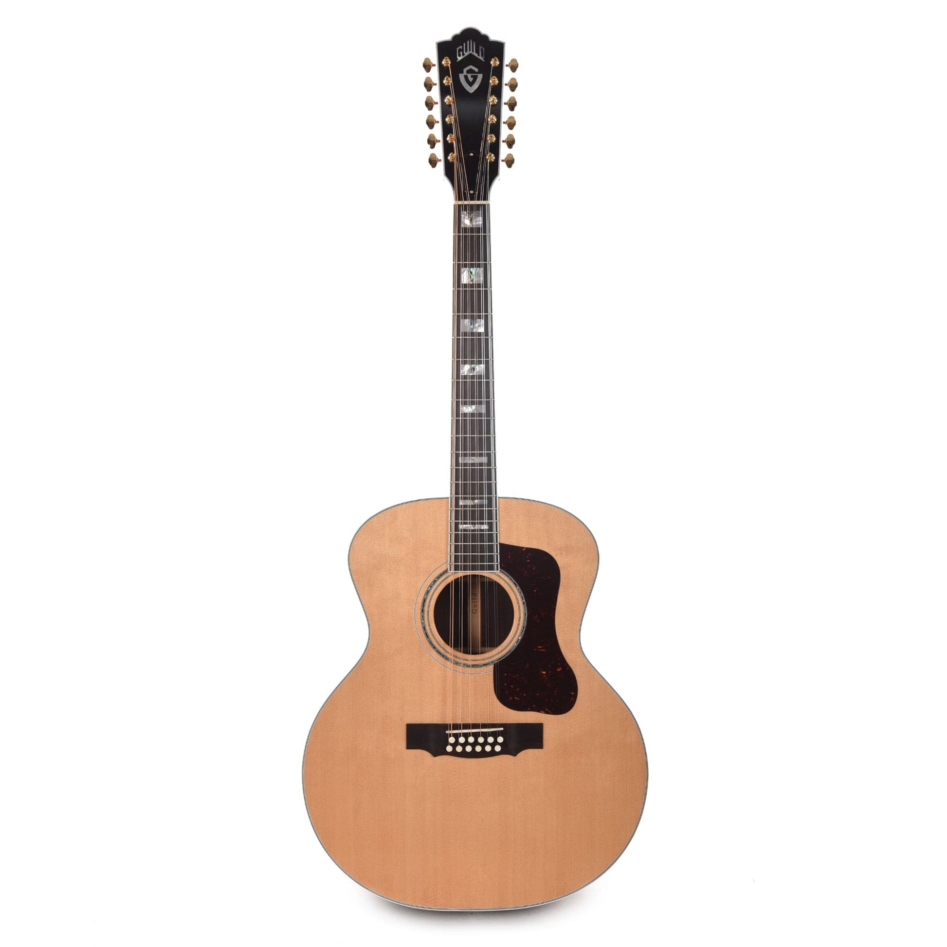 Guild USA F-512 Jumbo 12-String Sitka/Rosewood Natural Acoustic Guitars / 12-String