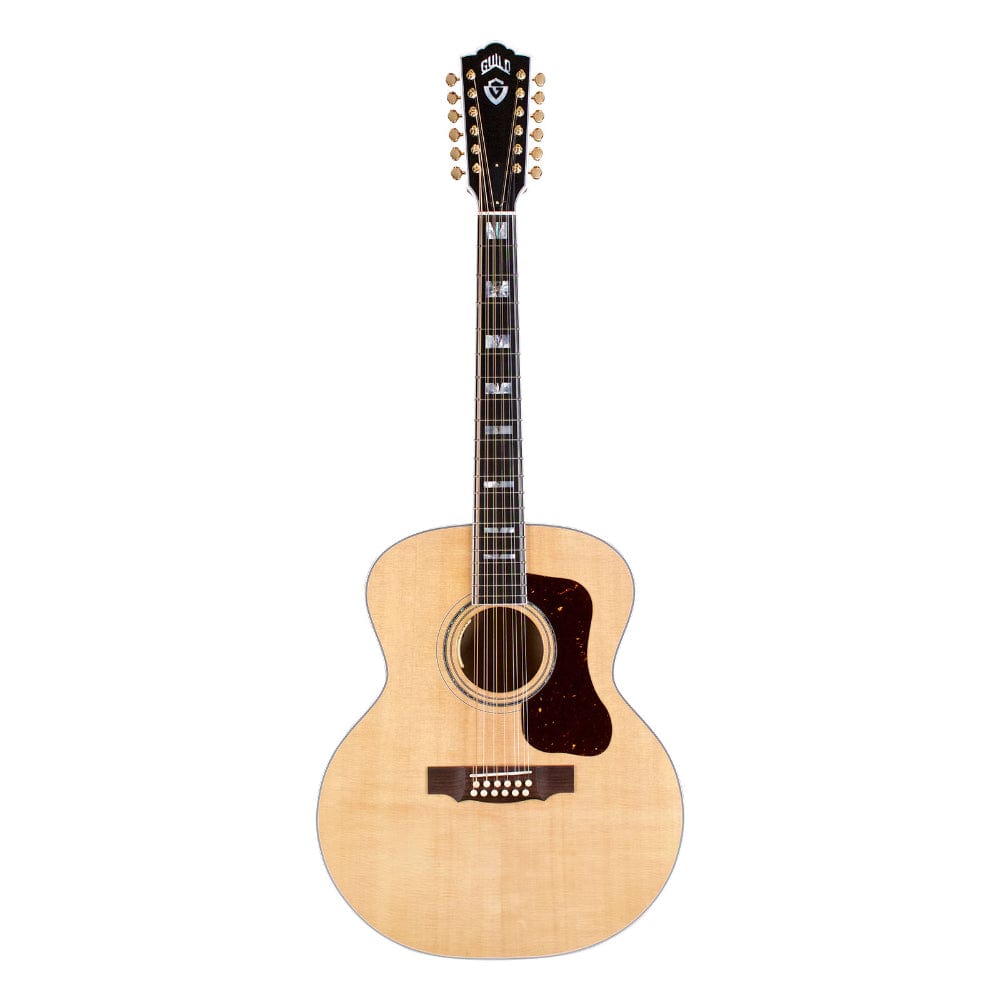 Guild USA F-512 Maple Jumbo 12-String Sitka/Archback Maple Blonde Acoustic Guitars / 12-String