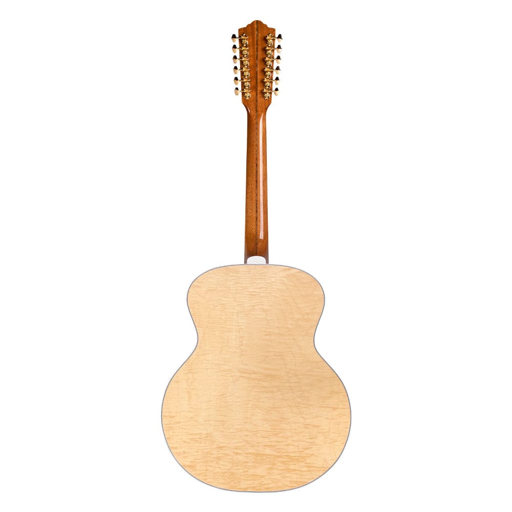 Guild USA F-512 Maple Jumbo 12-String Sitka/Archback Maple Blonde Acoustic Guitars / 12-String