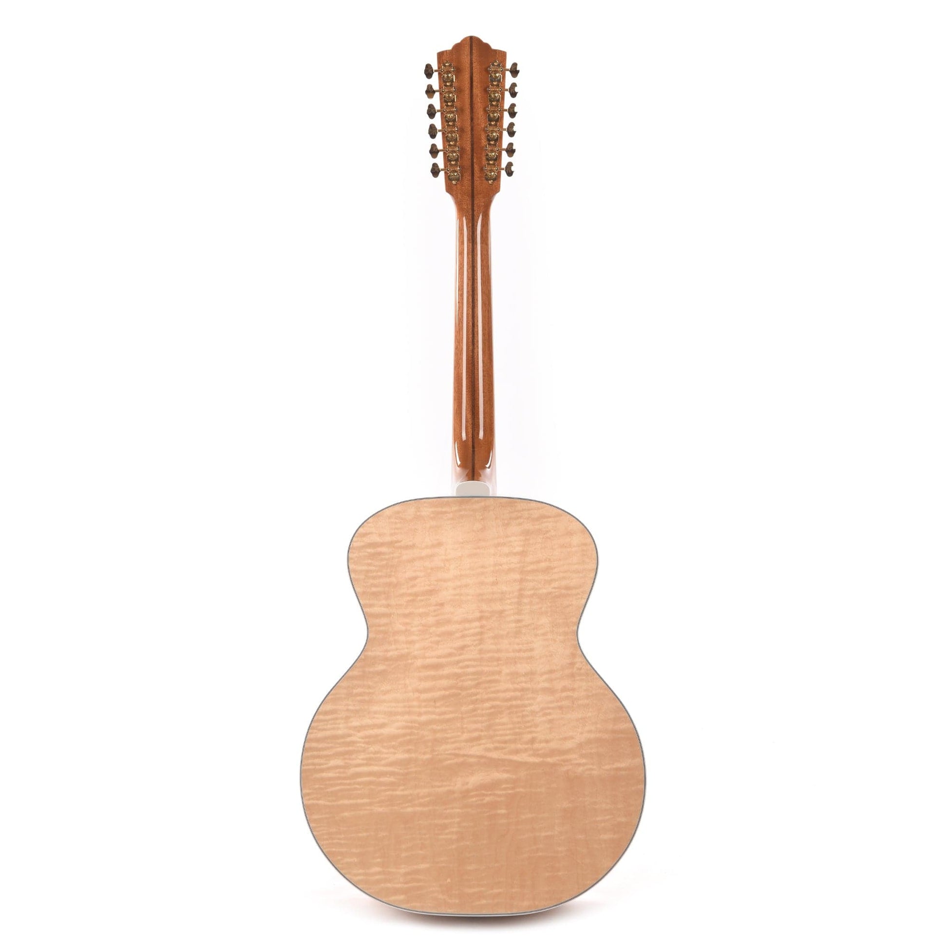 Guild USA F-512E Maple Jumbo 12-String Sitka/Archback Maple Blonde Acoustic Guitars / 12-String