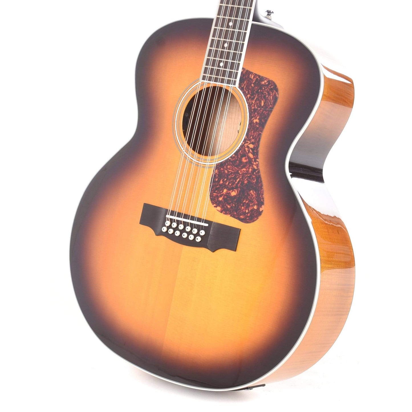 Guild Westerly F-2512E Archback Deluxe Maple Jumbo 12-String Antique Burst Acoustic Guitars / 12-String