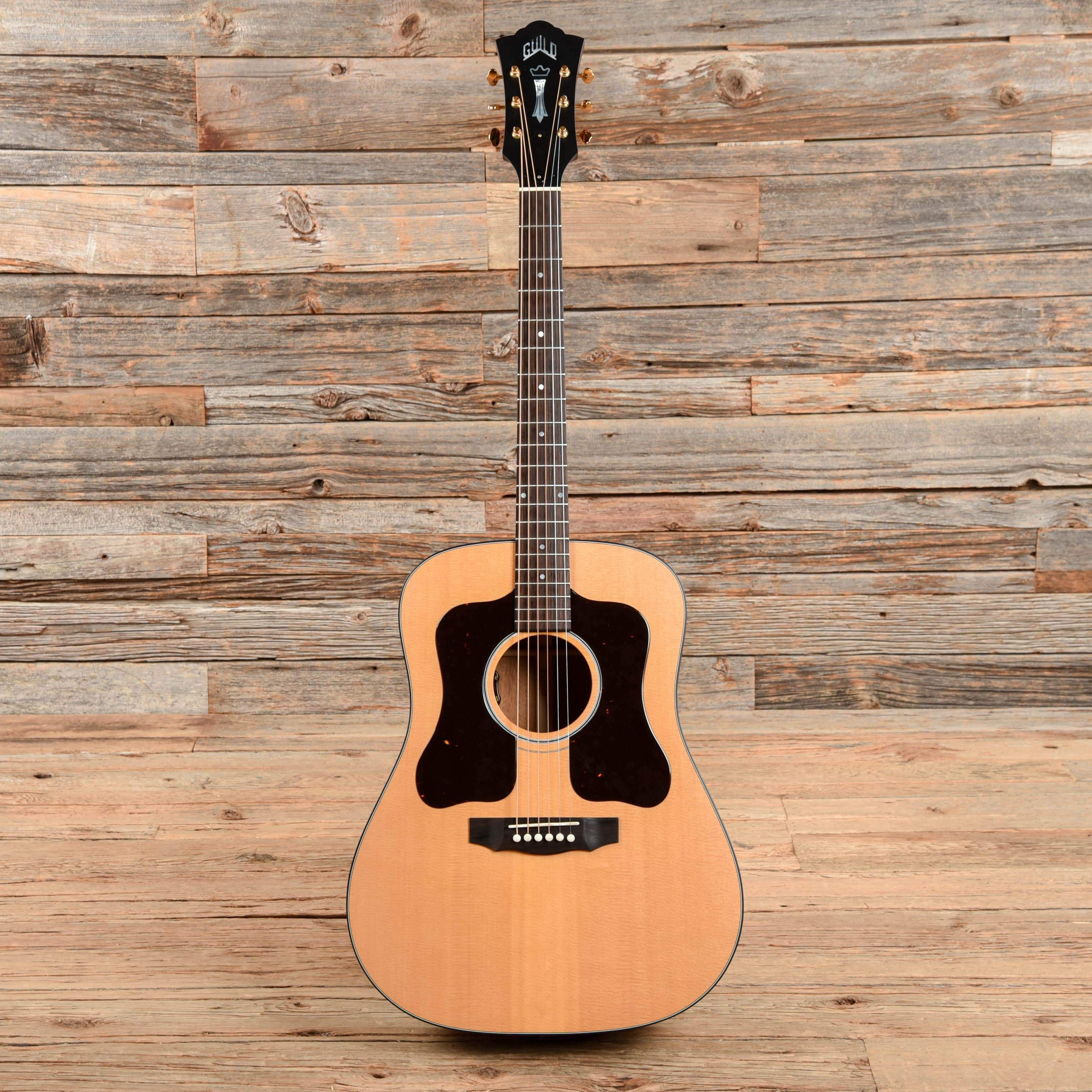 Guild Special Run D-40 Traditional Natural Satin w/Dual Handmade Pickguards Acoustic Guitars / Dreadnought