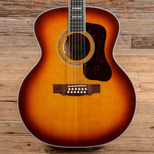 Guild Special Run F-512E Maple Tobacco Burst Acoustic Guitars / Dreadnought