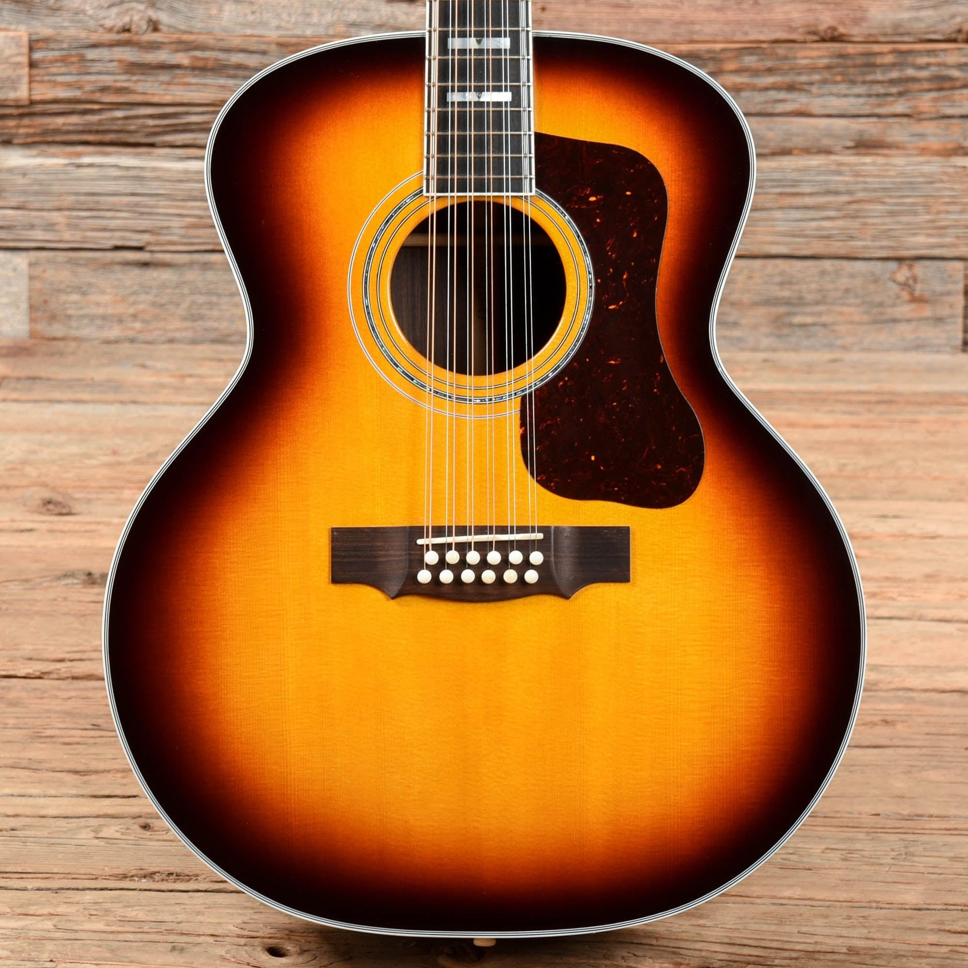 Guild F-512 Sunburst Acoustic Guitars / Jumbo