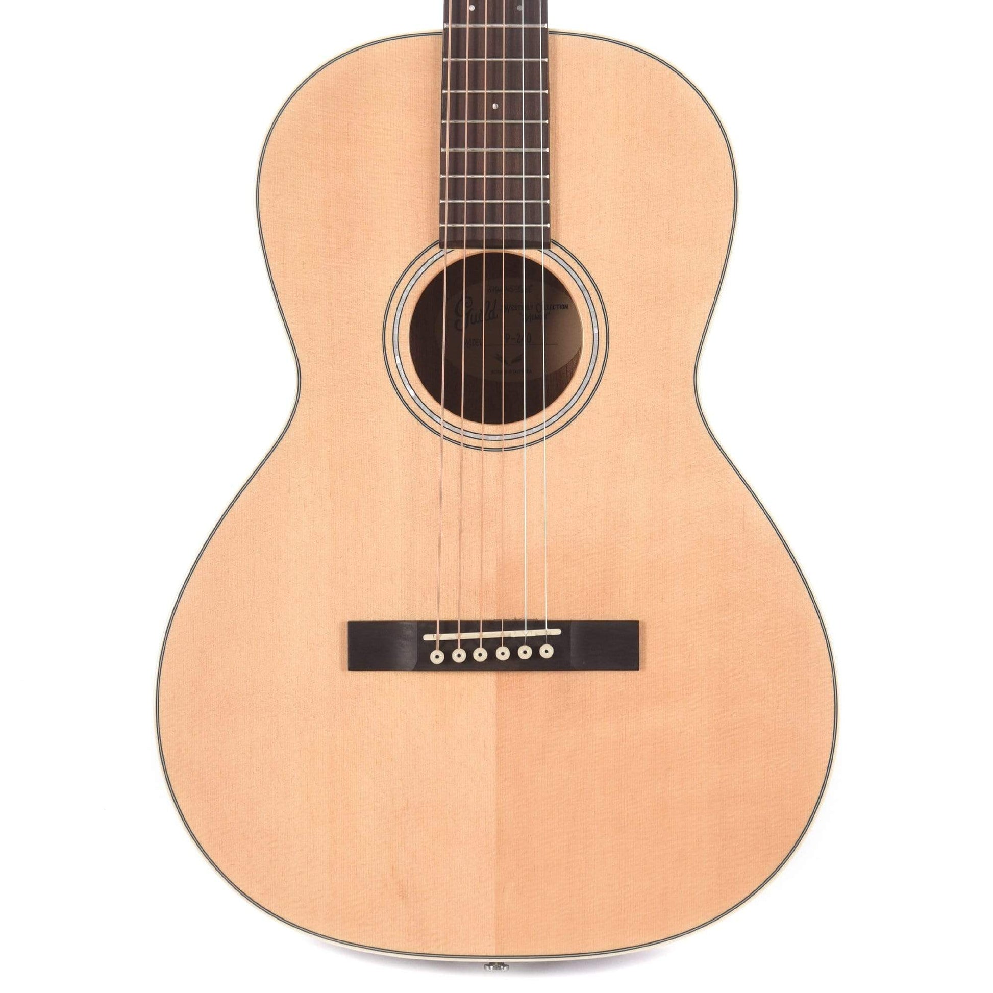 Guild Westerly P-240 Memoir 12-Fret Parlor Natural Acoustic Guitars / Parlor