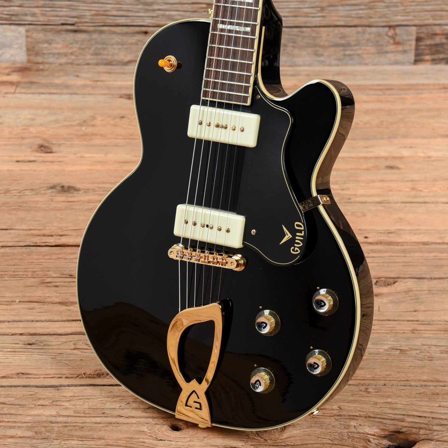 Guild Aristocrat Black 2013 Electric Guitars / Hollow Body