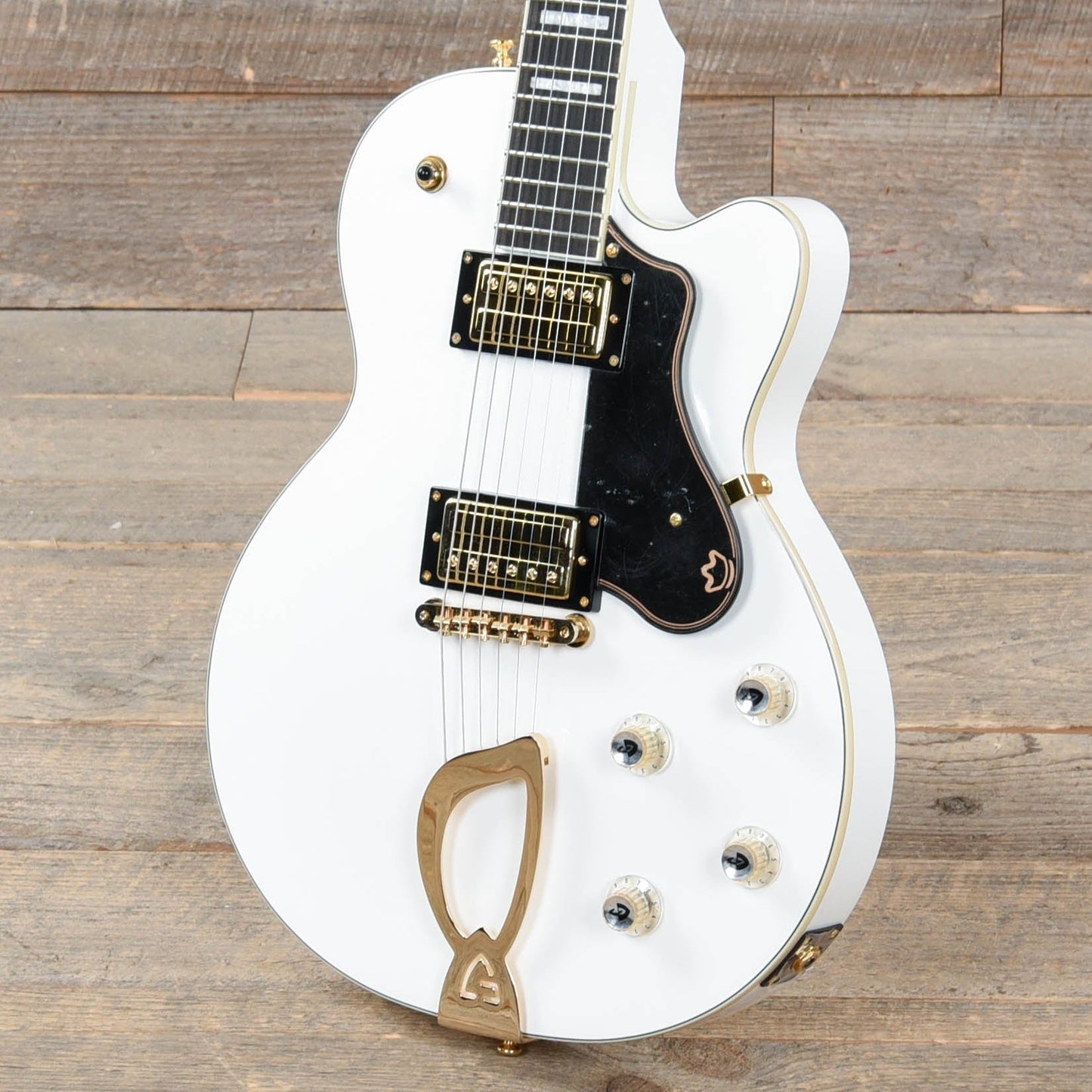 Guild Aristocrat HH Snowcrest White Electric Guitars / Hollow Body