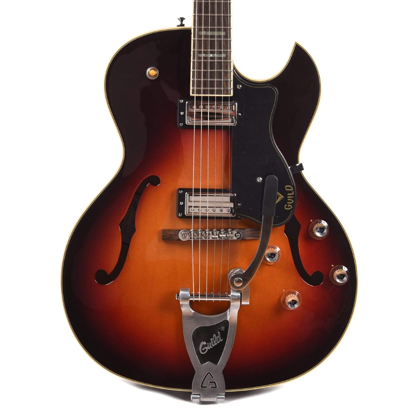 Guild CE-100D Capri Hollowbody Antique Sunburst Electric Guitars / Hollow Body