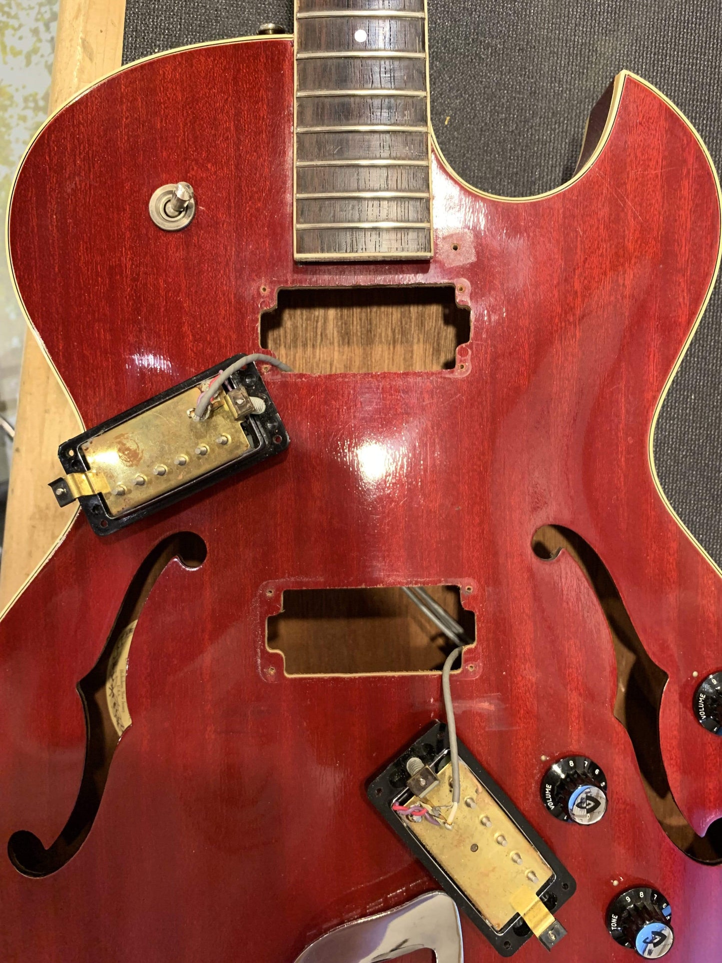 Guild Starfire II Cherry 1966 Electric Guitars / Hollow Body