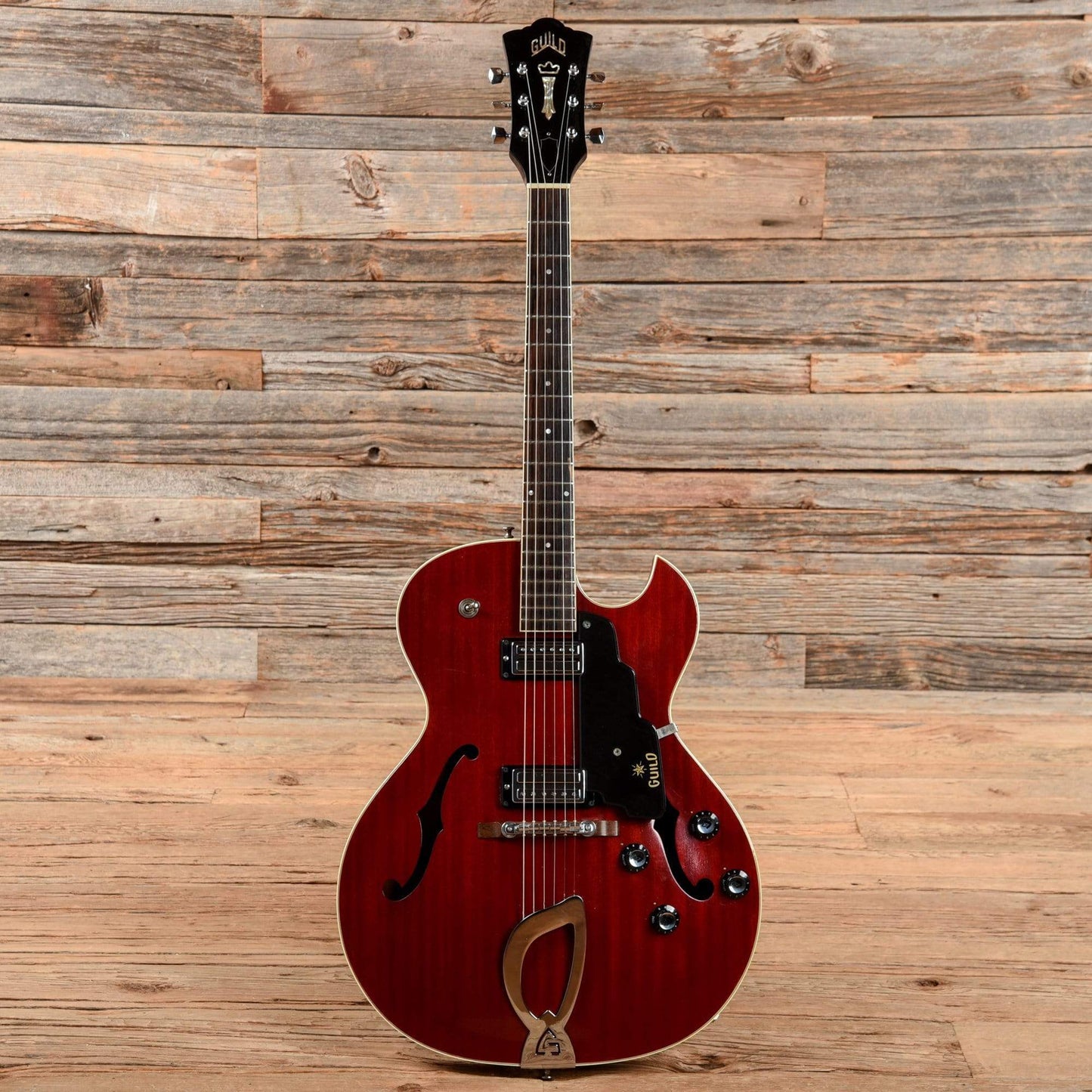 Guild Starfire II Cherry 1966 Electric Guitars / Hollow Body