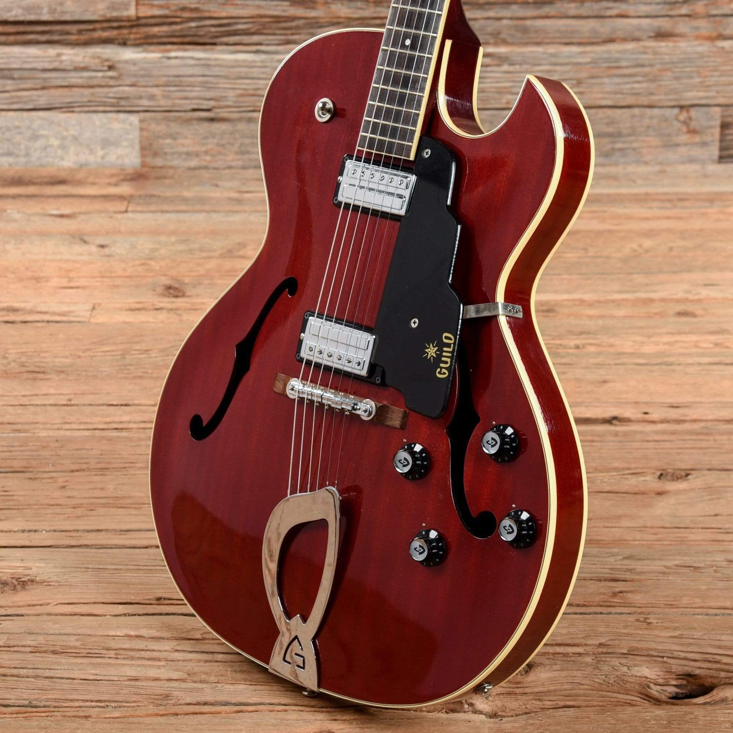 Guild Starfire II Cherry 1966 Electric Guitars / Hollow Body