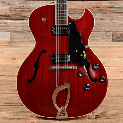 Guild Starfire II Cherry 1966 Electric Guitars / Hollow Body