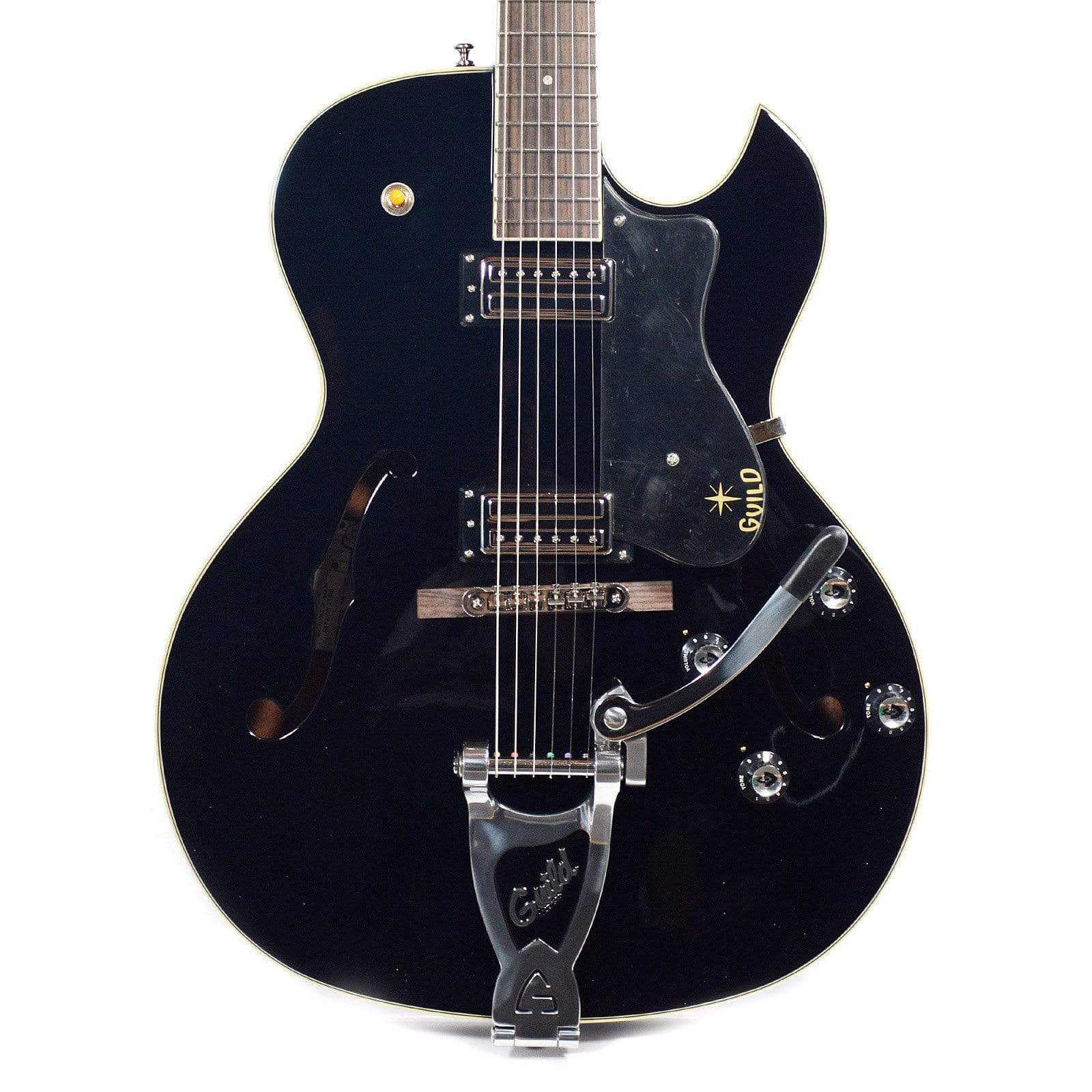 Guild Starfire III Hollowbody Black Electric Guitars / Hollow Body