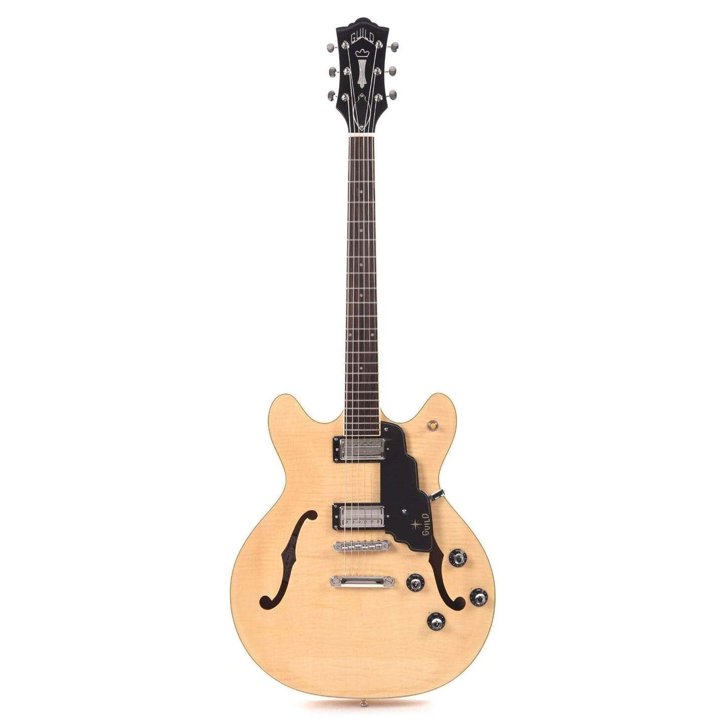 Guild Starfire IV ST Newark Natural Electric Guitars / Semi-Hollow,Electric Guitars / Solid Body