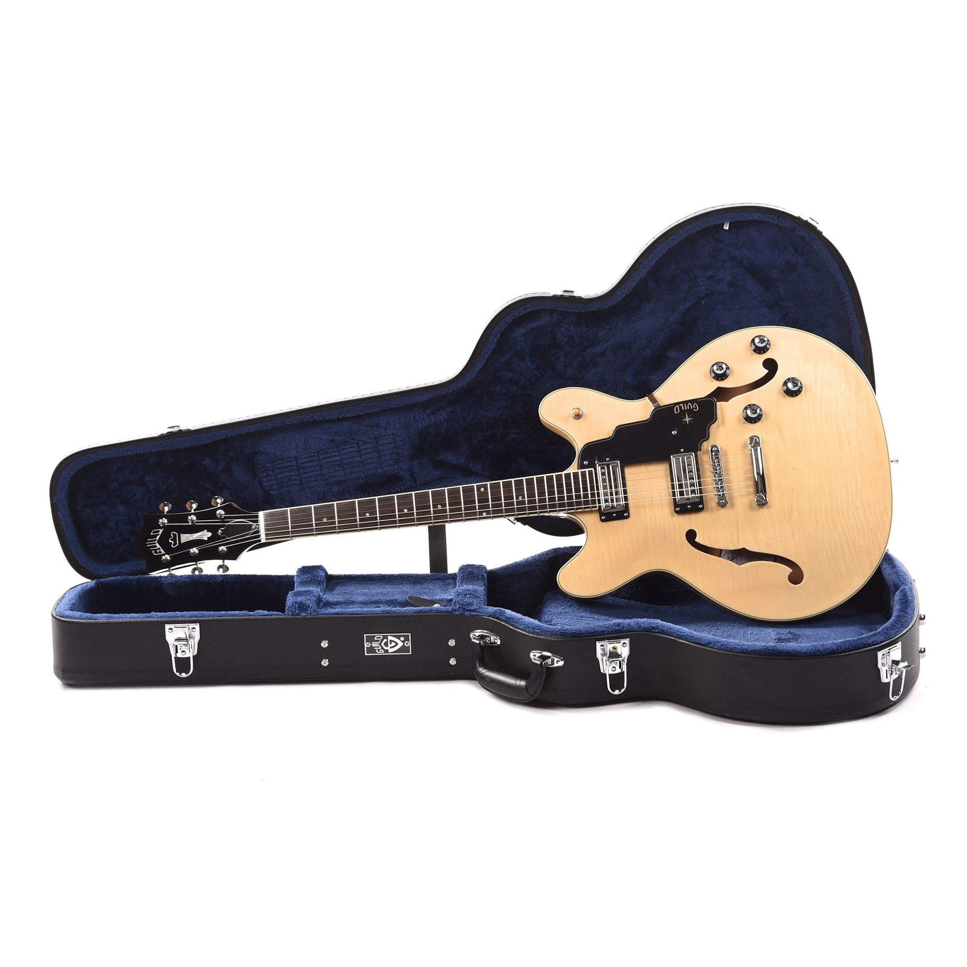 Guild Starfire IV ST Newark Natural Electric Guitars / Semi-Hollow,Electric Guitars / Solid Body