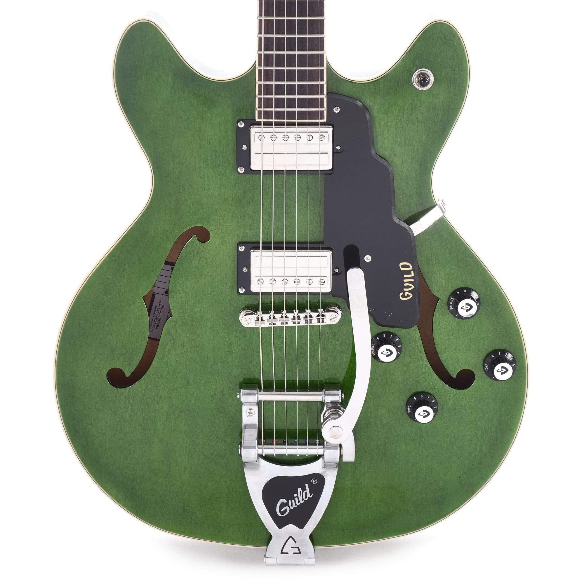 Guild Starfire I DC Emerald Green w/Guild Vibrato Tailpiece