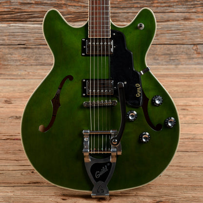 Guild Starfire I DC Emerald Green w/Guild Vibrato Tailpiece Electric Guitars / Semi-Hollow