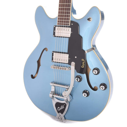 Guild Starfire I DC Pelham Blue w/Guild Vibrato Tailpiece Electric Guitars / Semi-Hollow