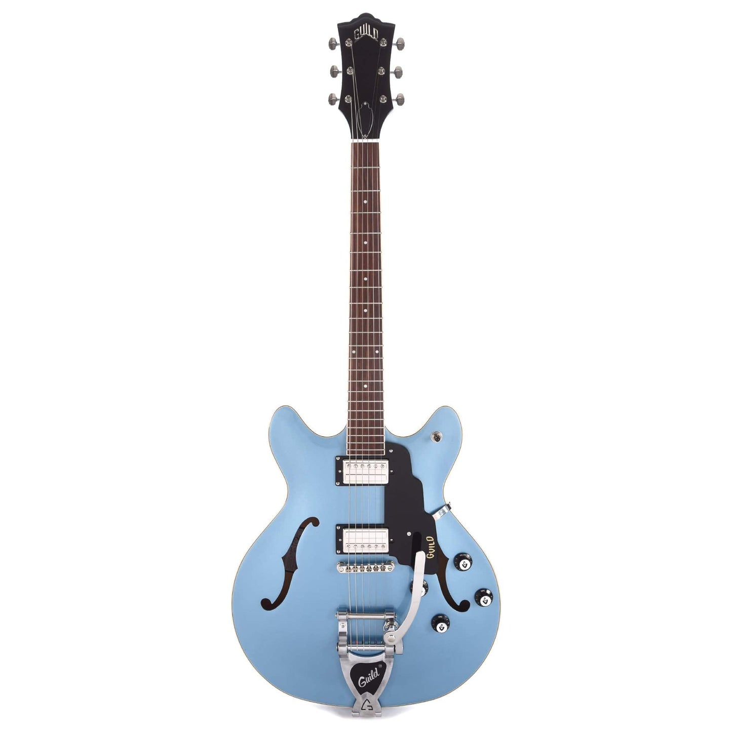 Guild Starfire I DC Pelham Blue w/Guild Vibrato Tailpiece Electric Guitars / Semi-Hollow