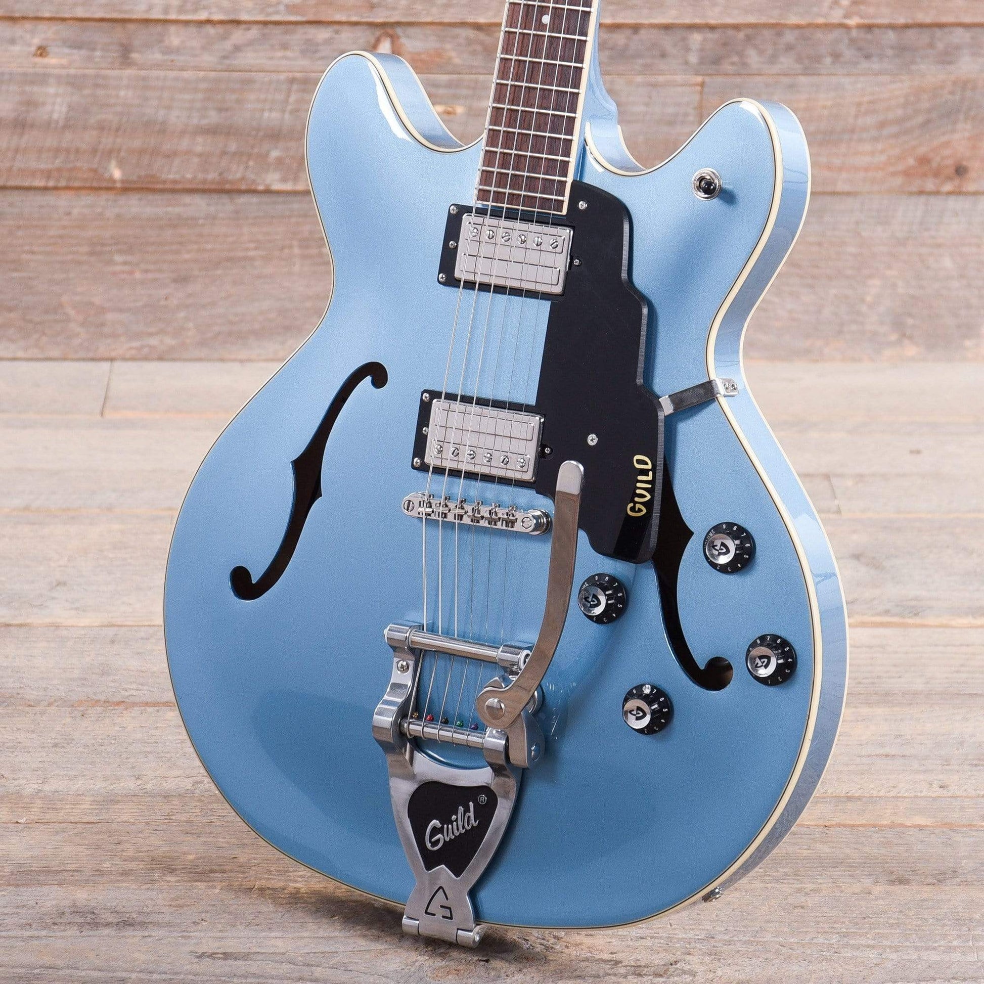 Guild Starfire I DC Pelham Blue w/Guild Vibrato Tailpiece Electric Guitars / Semi-Hollow