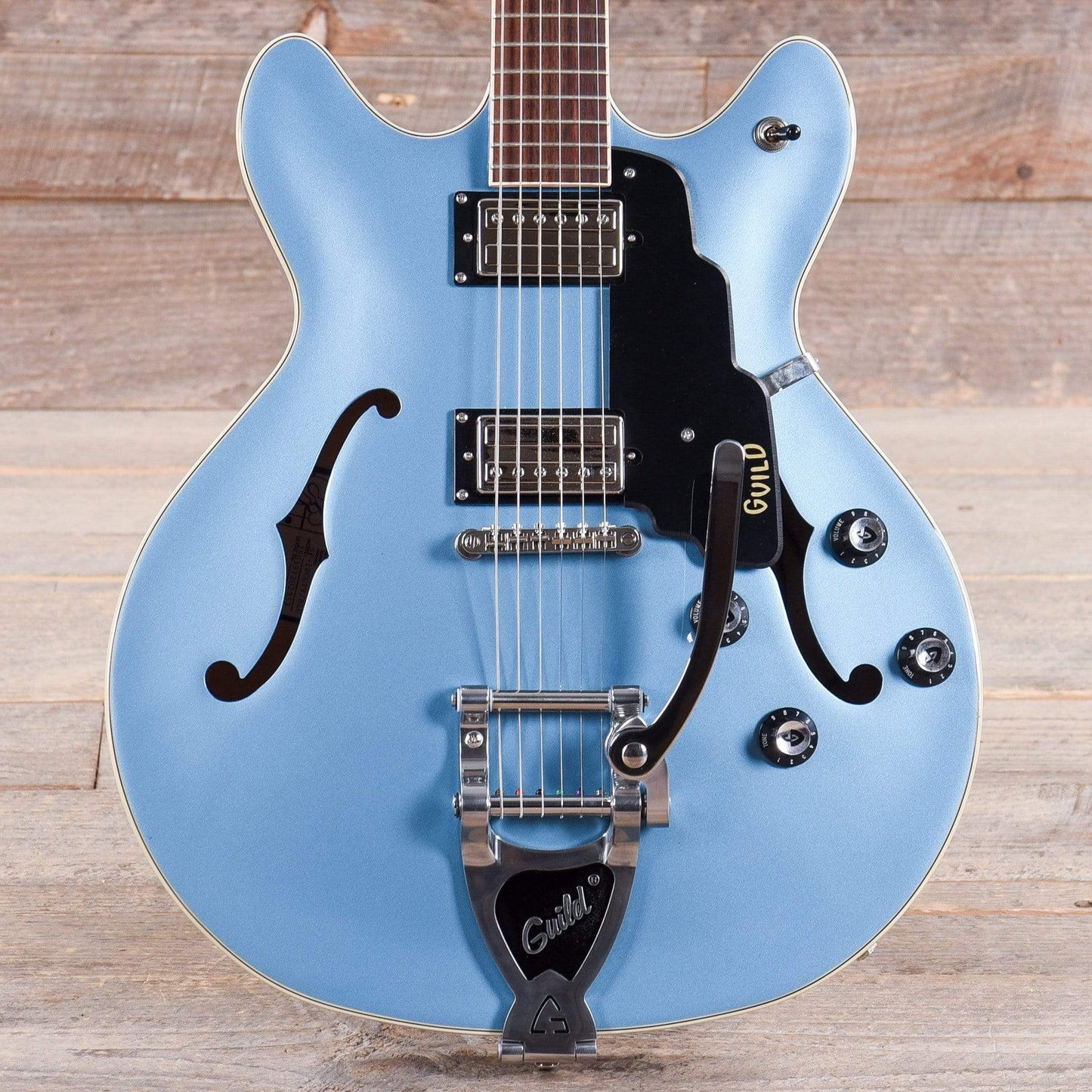 Guild Starfire I DC Pelham Blue w/Guild Vibrato Tailpiece Electric Guitars / Semi-Hollow