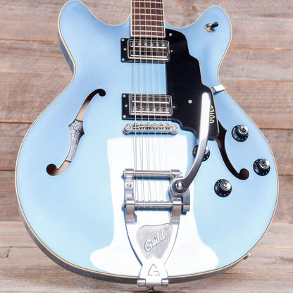 Guild Starfire I DC Pelham Blue w/Guild Vibrato Tailpiece Electric Guitars / Semi-Hollow