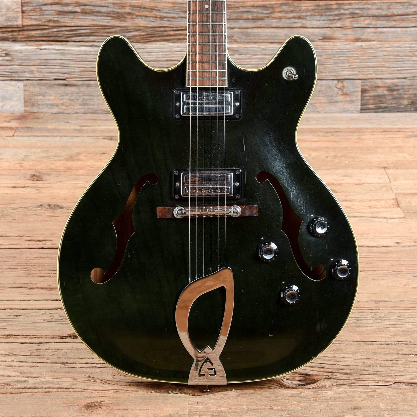 Guild Starfire IV Green 1967 Electric Guitars / Semi-Hollow